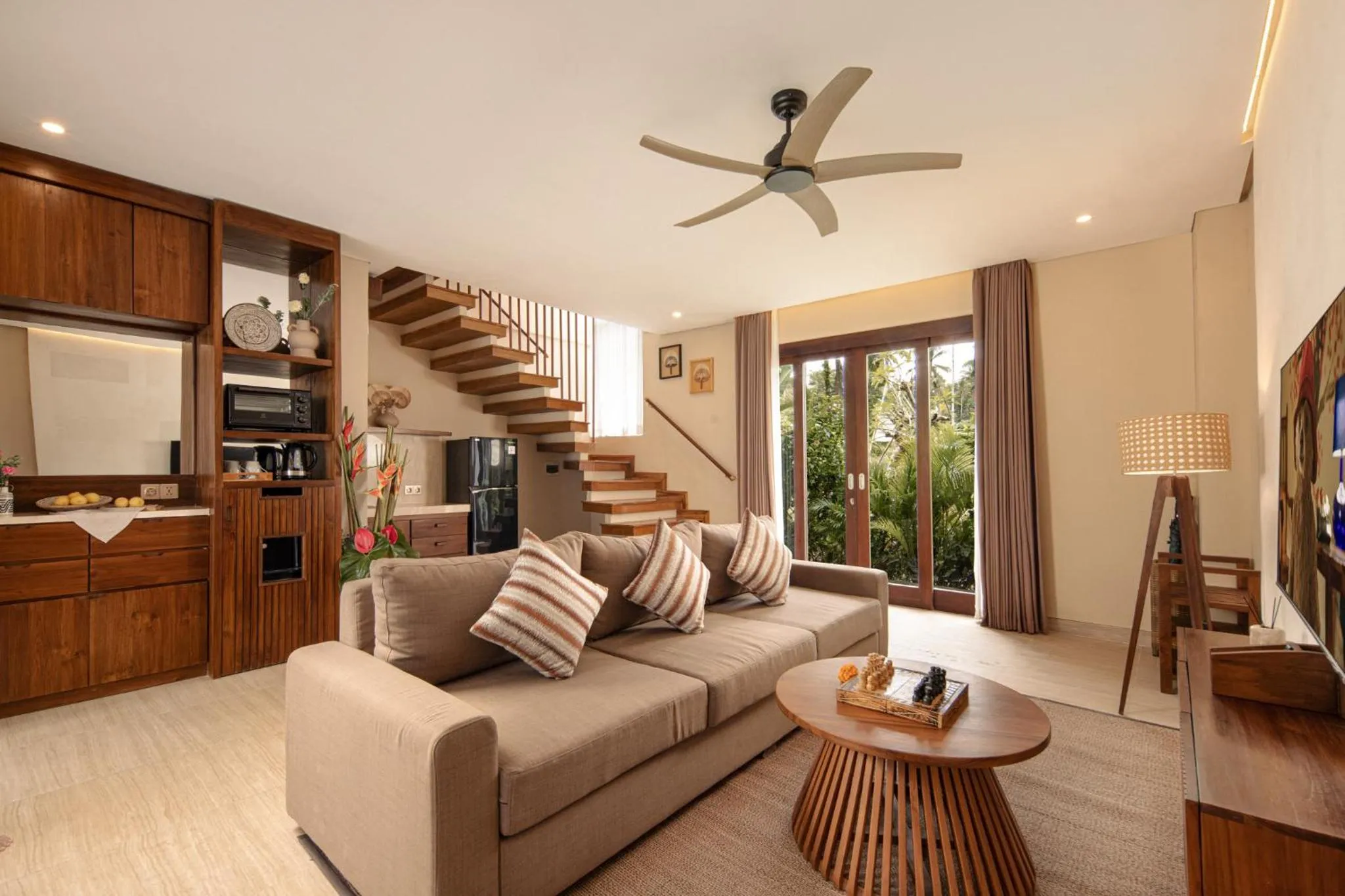 Living room in Khastana Hadi Tegallalang, Ubud