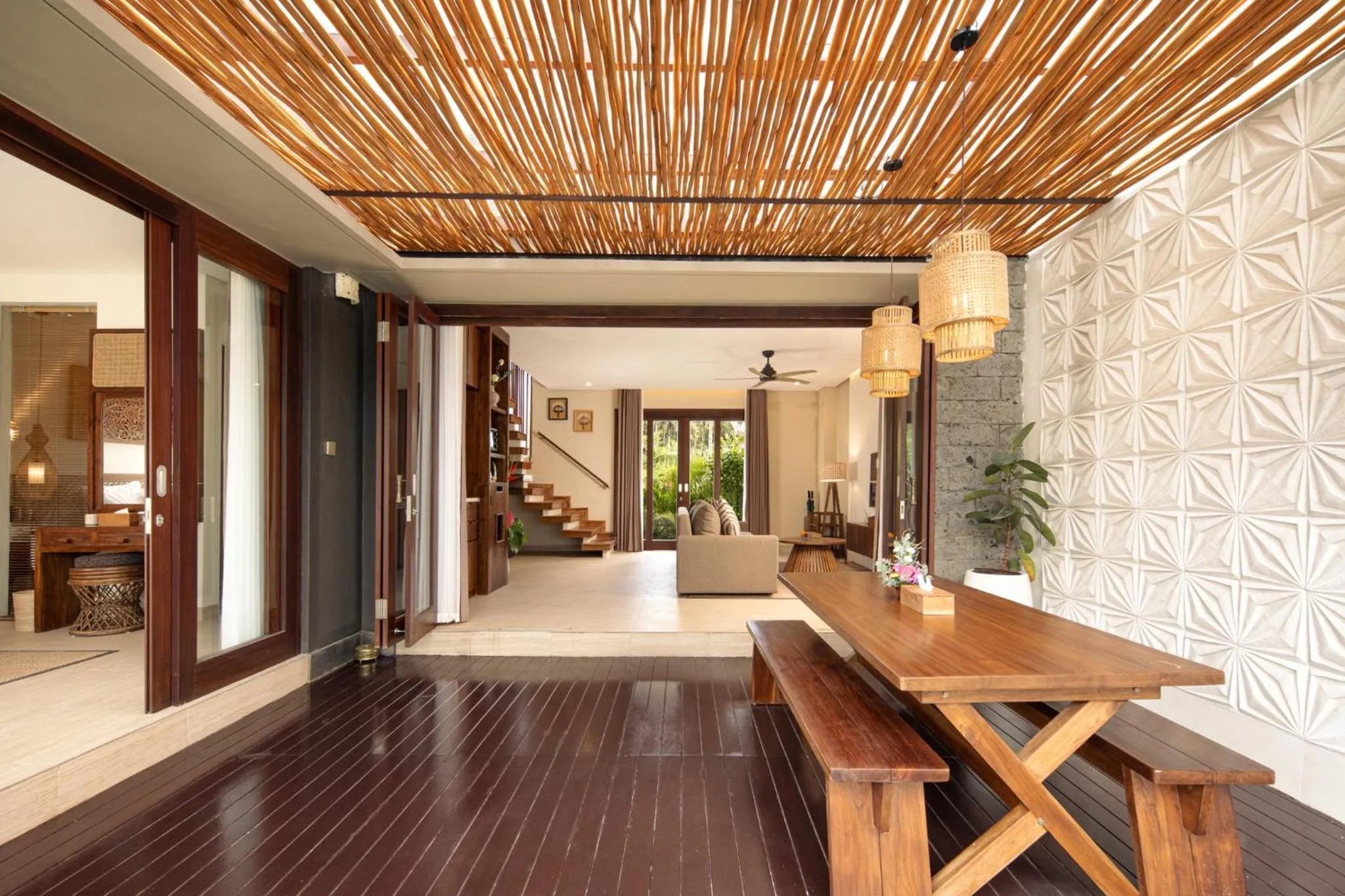 Patio in Khastana Hadi Tegallalang, Ubud