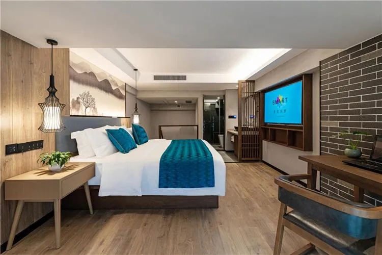 Bedroom, Bed in Mehood Lestie, Xiamen Zhongshan Road Pedestrian Street