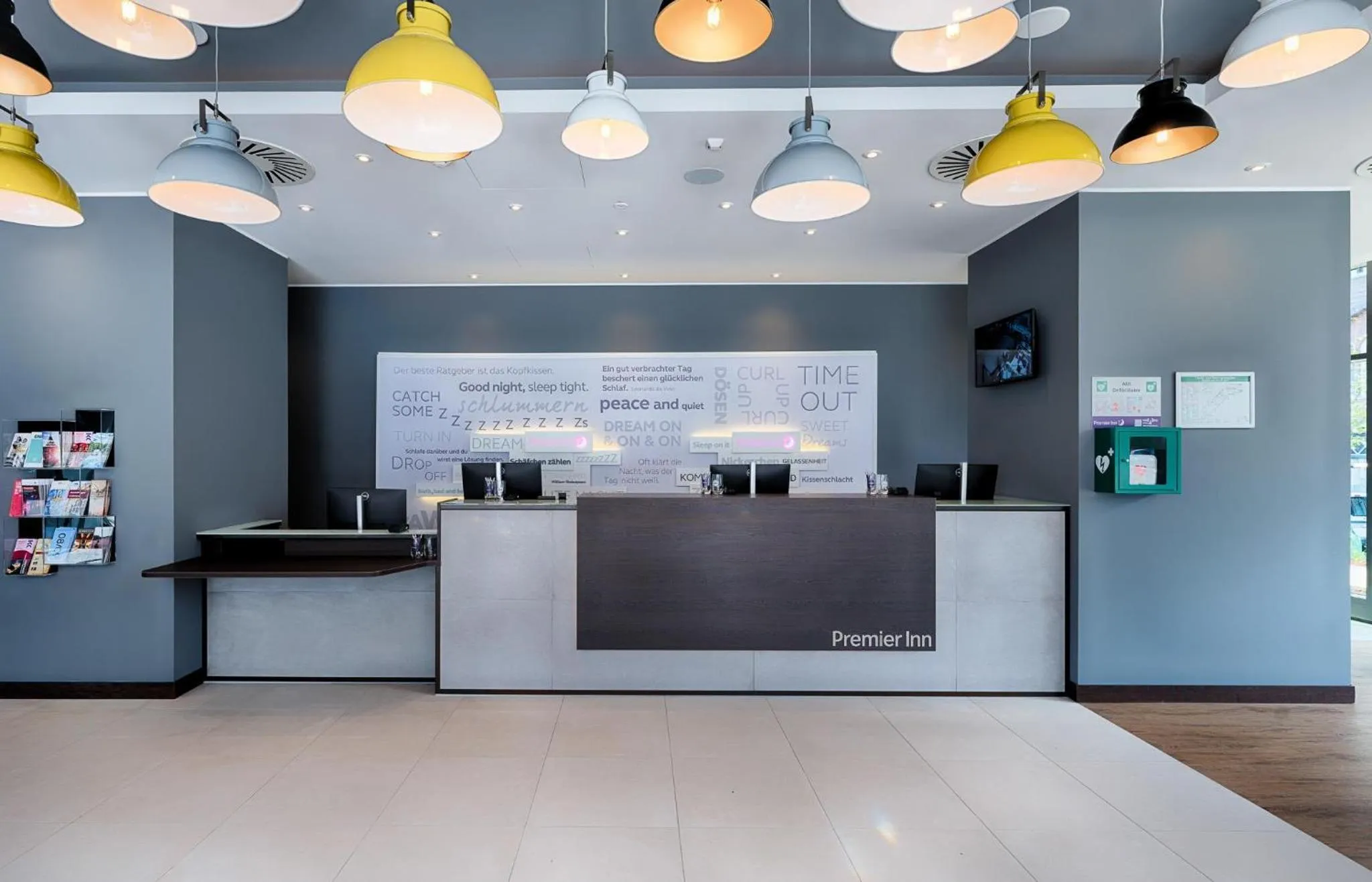 Lobby or reception in Premier Inn Lübeck City Centre