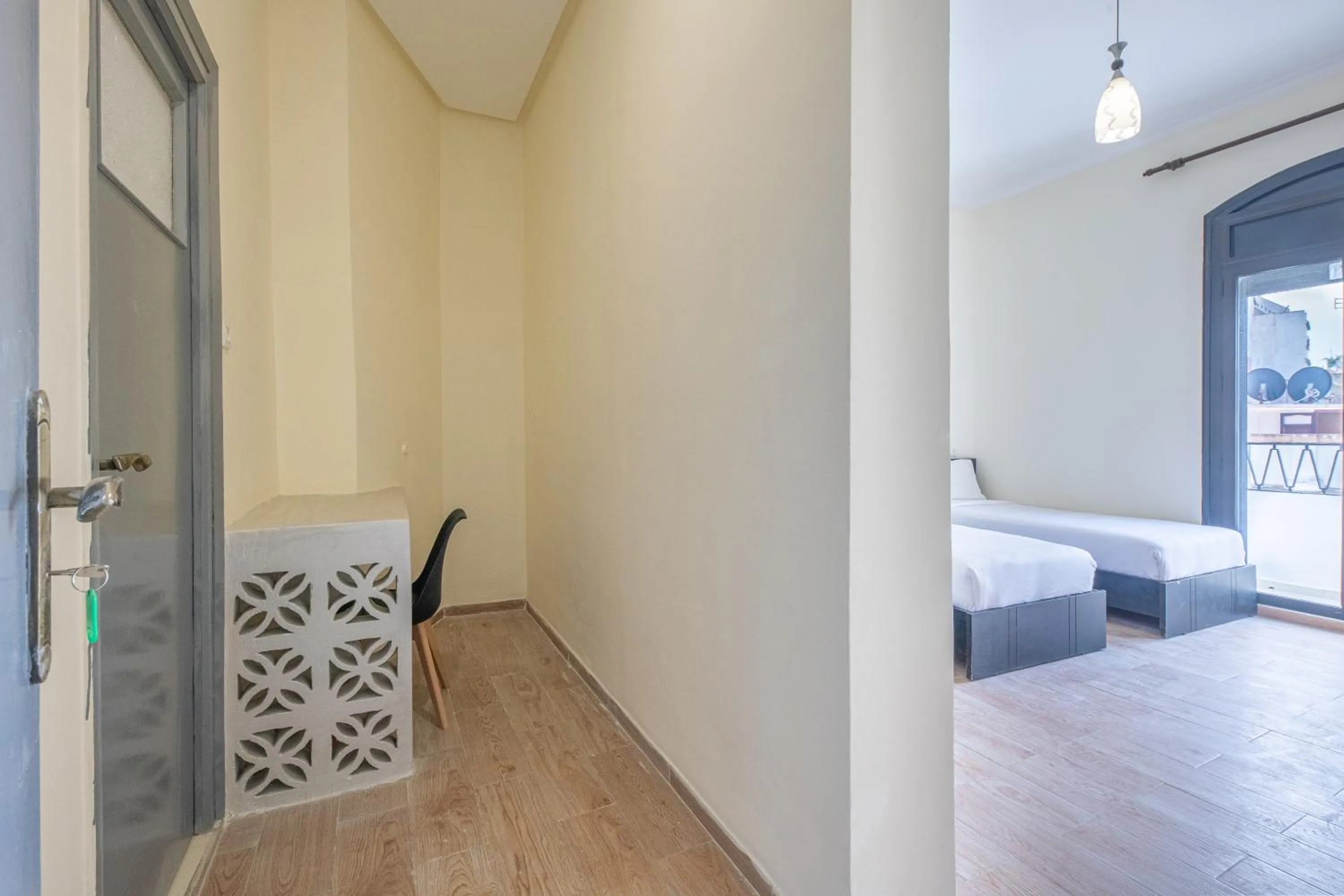 Bed in Hôtel Mauritania Center Tangier