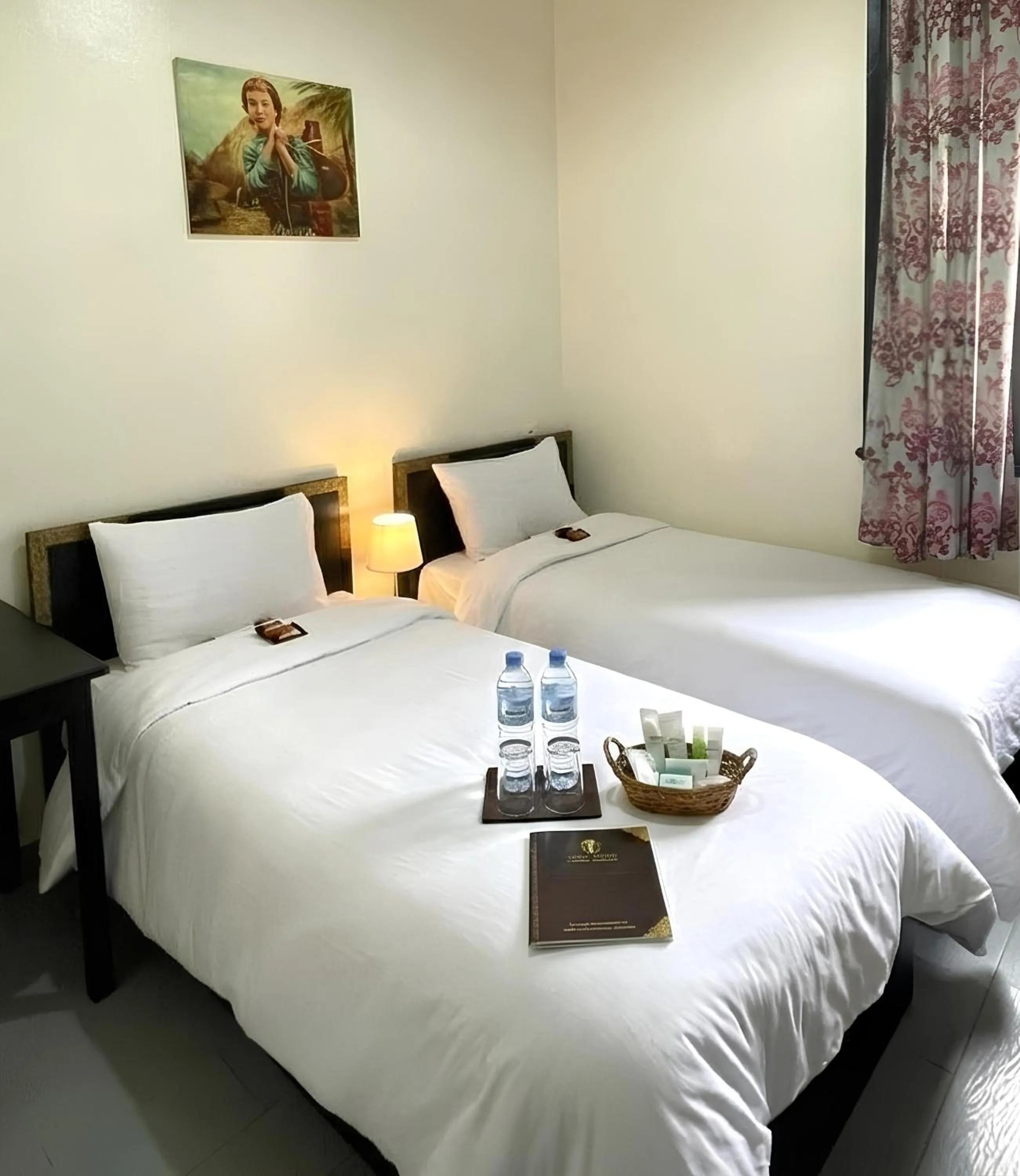 Bed in Hôtel Mauritania Center Tangier