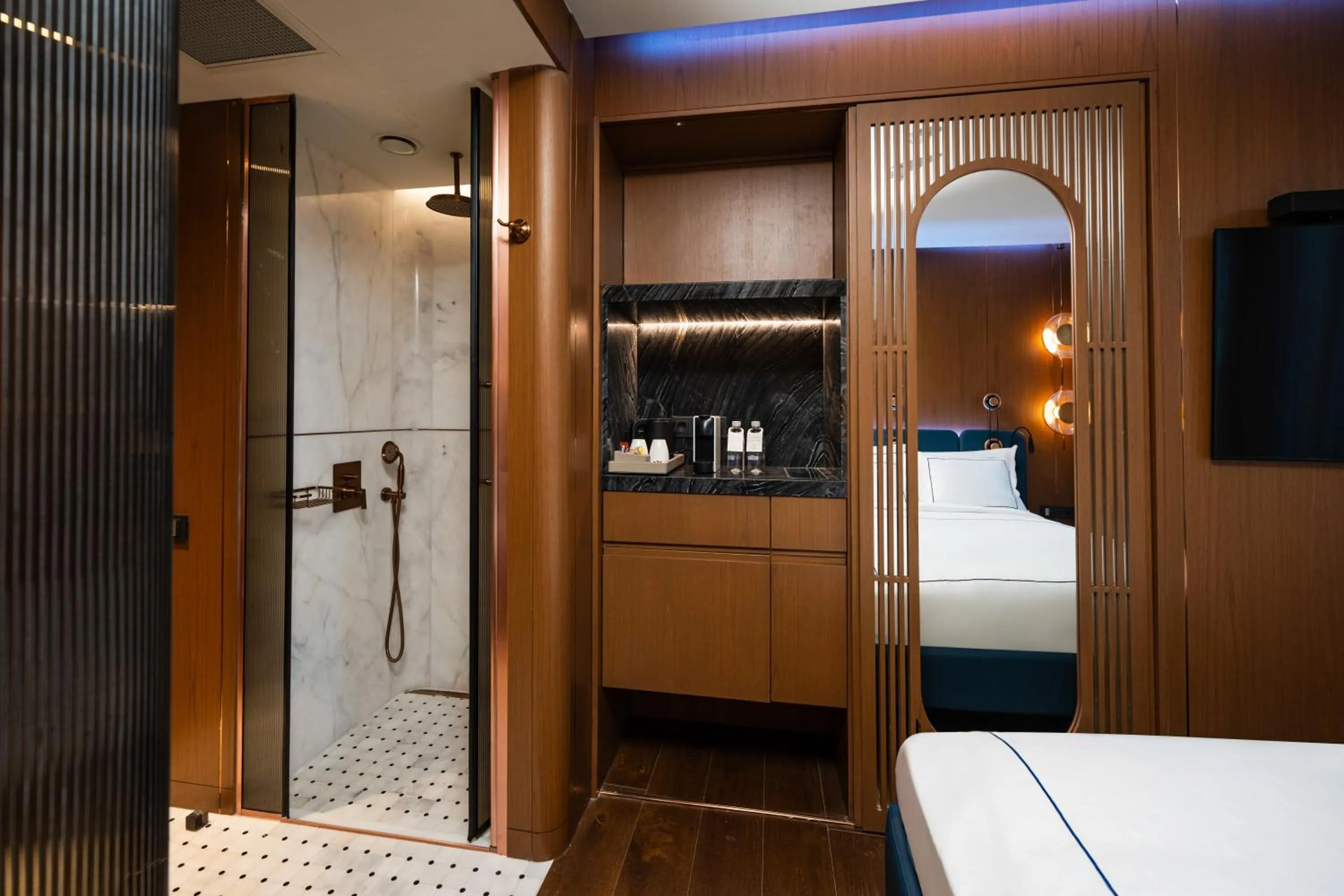 Bathroom, Bed in Sura Concept Hotel