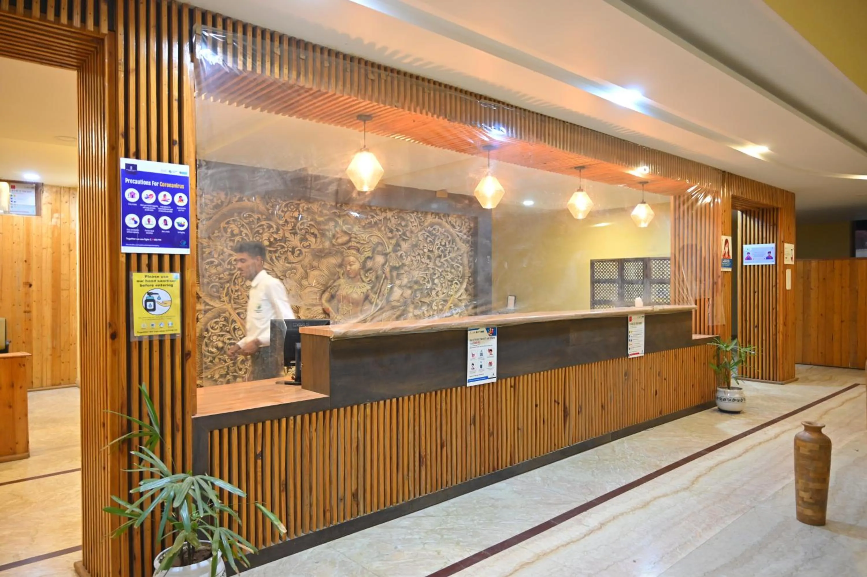 Lobby or reception in Orchha Club and Resort - OCR