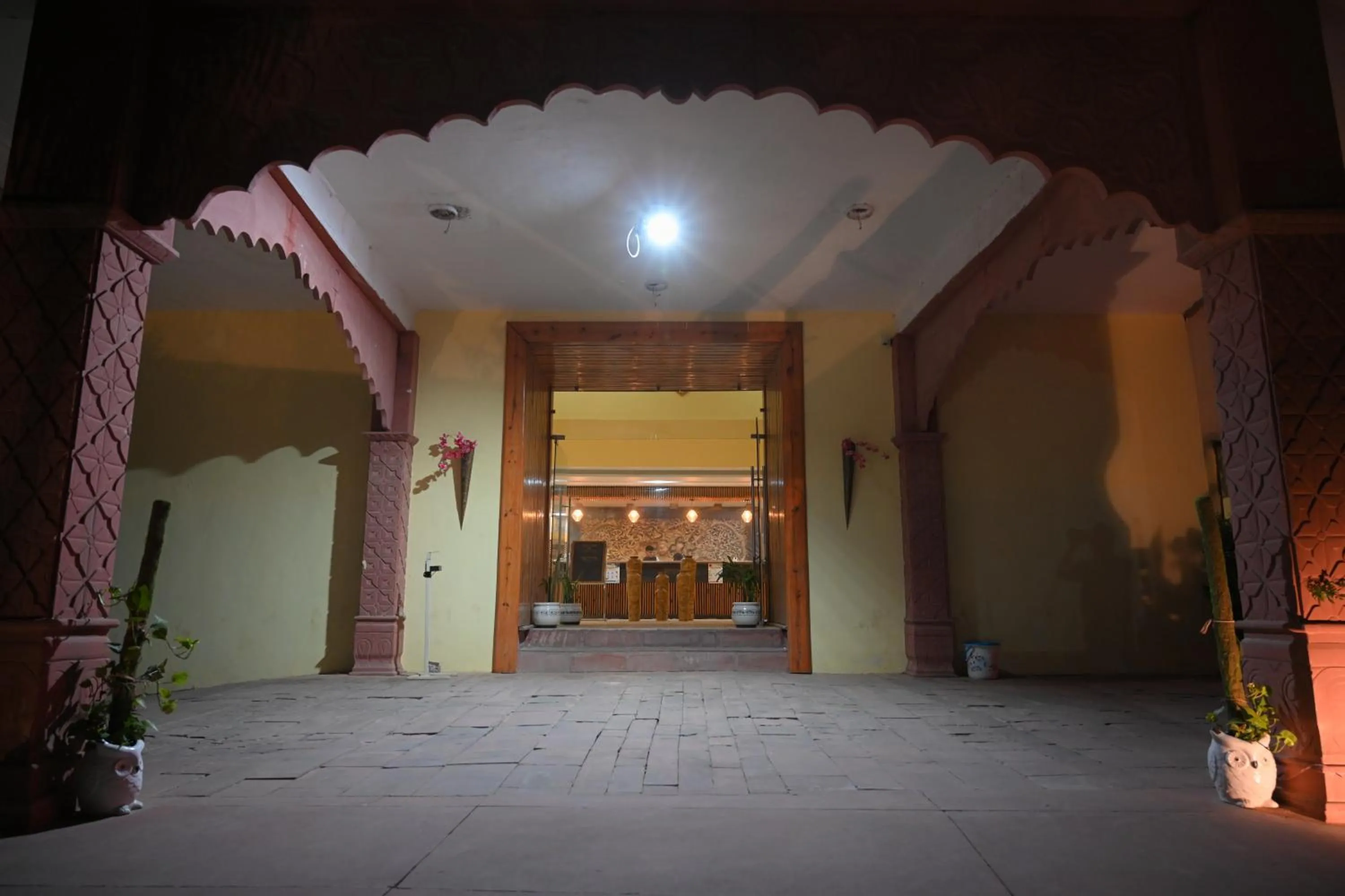 Facade/entrance in Orchha Club and Resort - OCR