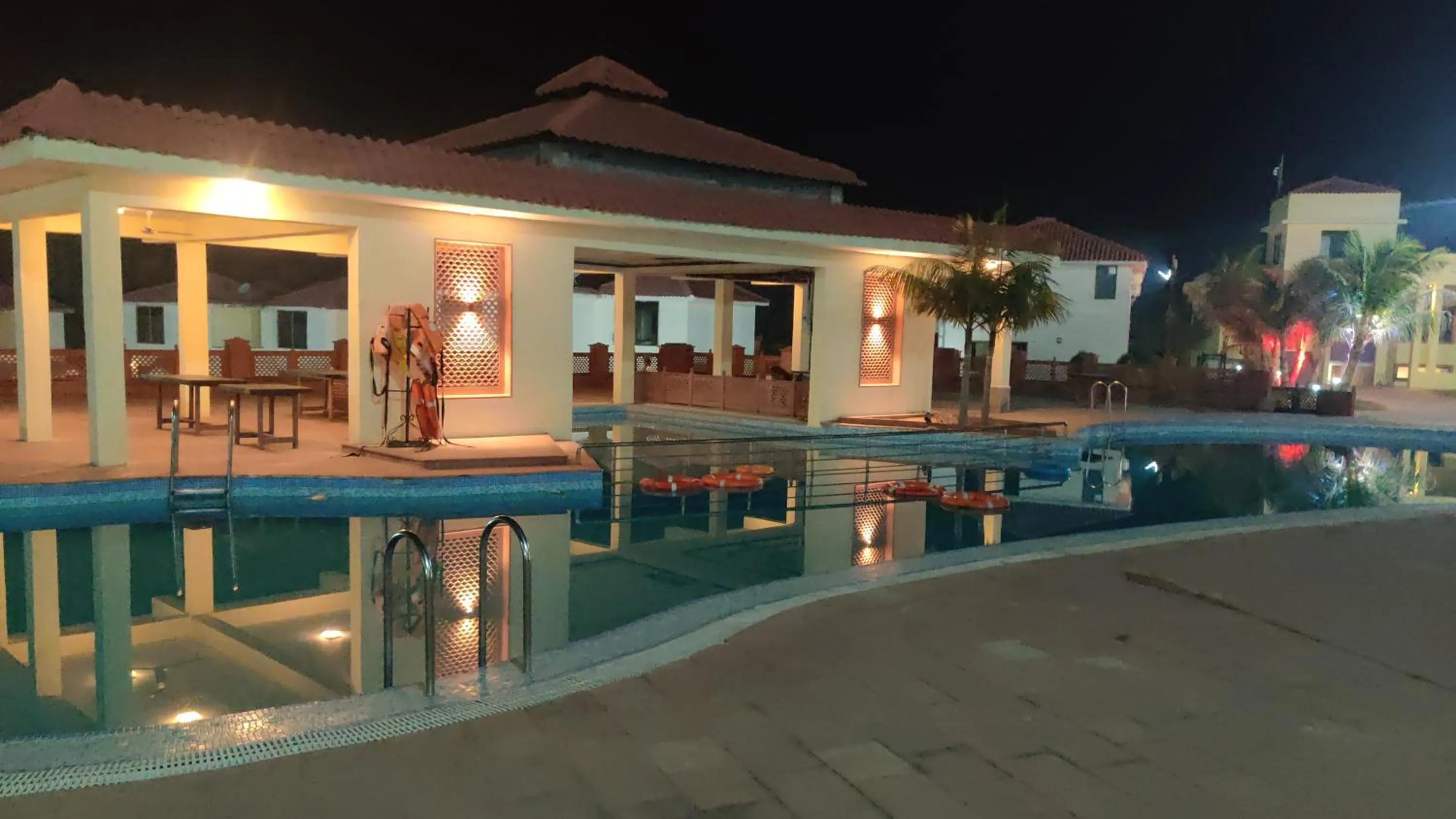 Swimming pool in Orchha Club and Resort - OCR