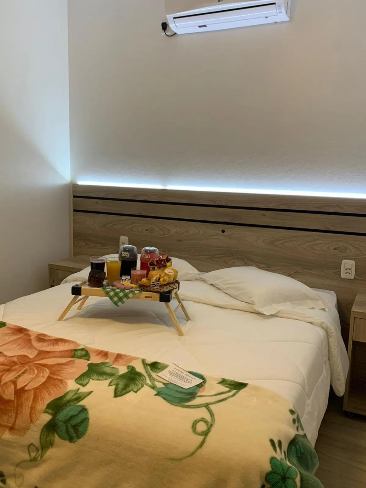 Bed in Pousada Schmitz