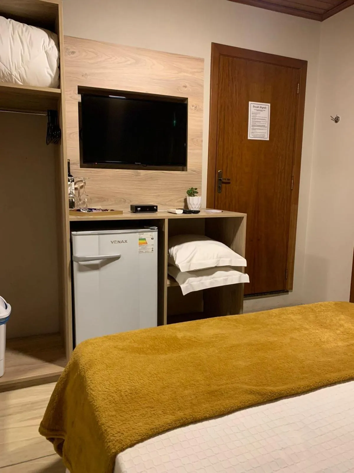 Bed in Pousada Schmitz