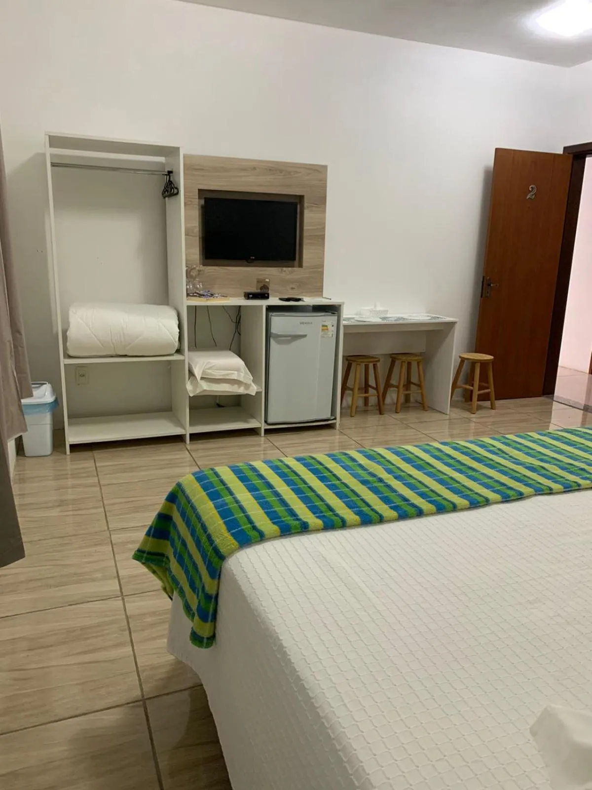 Bed in Pousada Schmitz