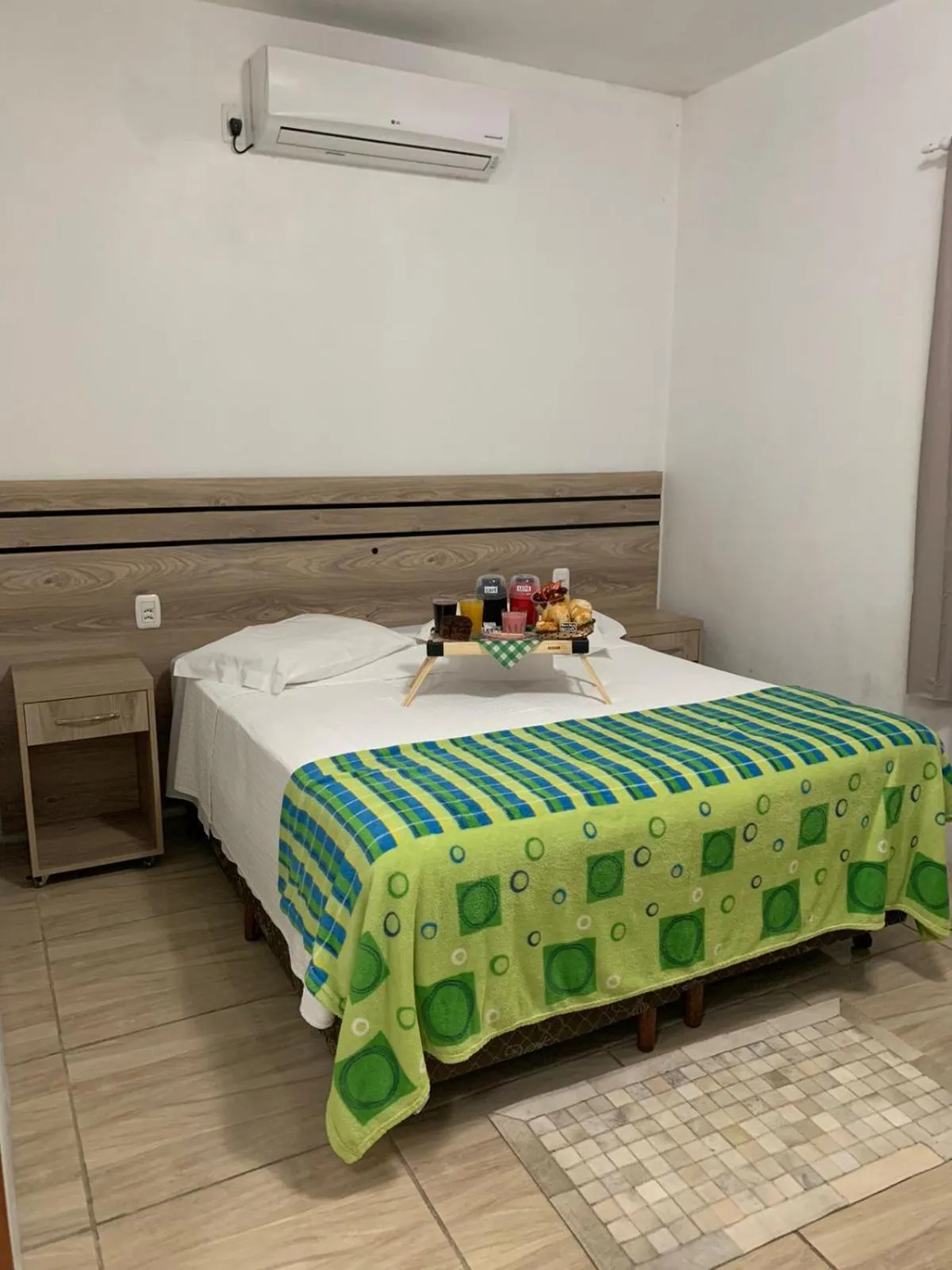 Bed in Pousada Schmitz