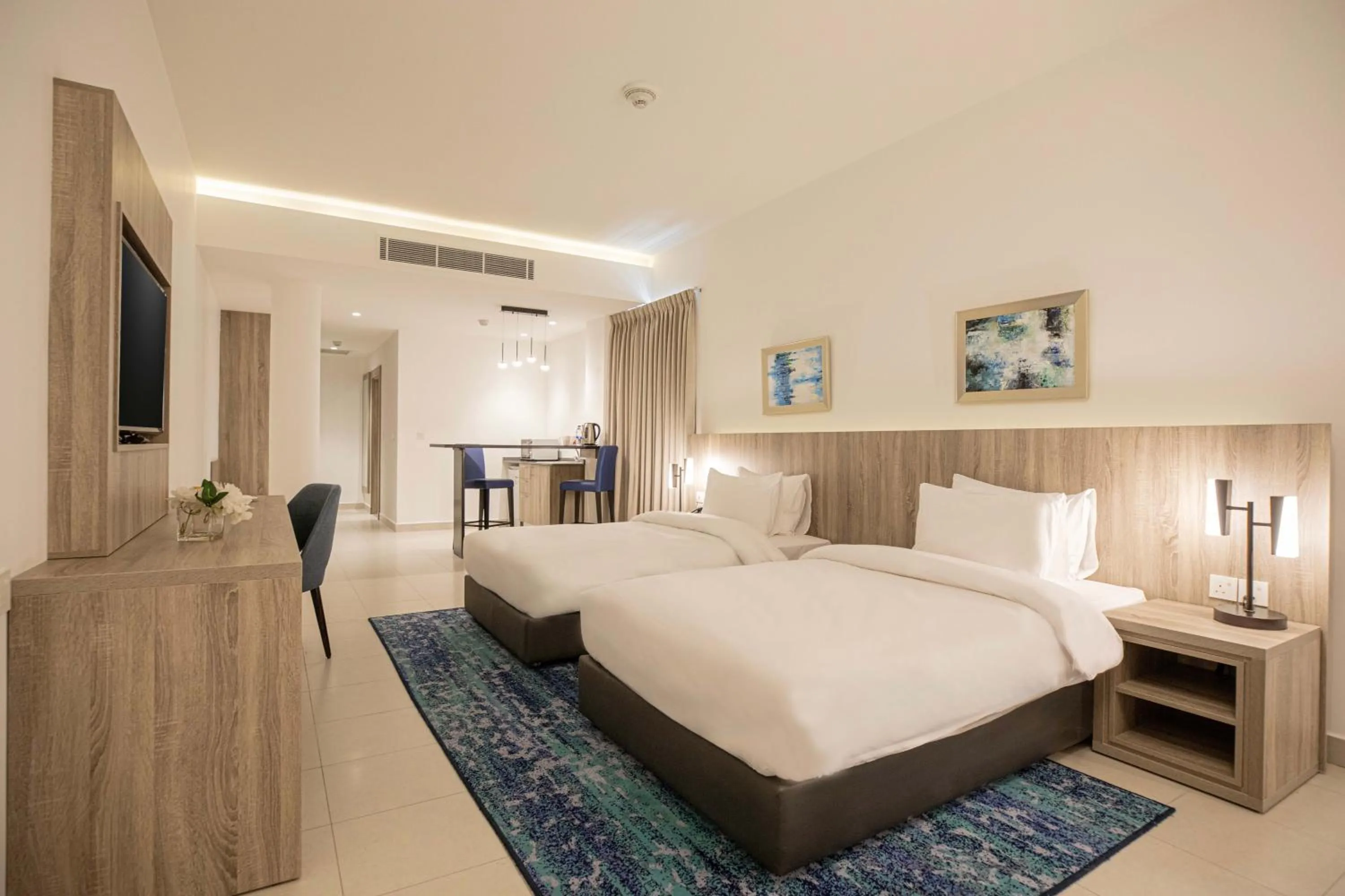 Bed in Golden Tulip Amman