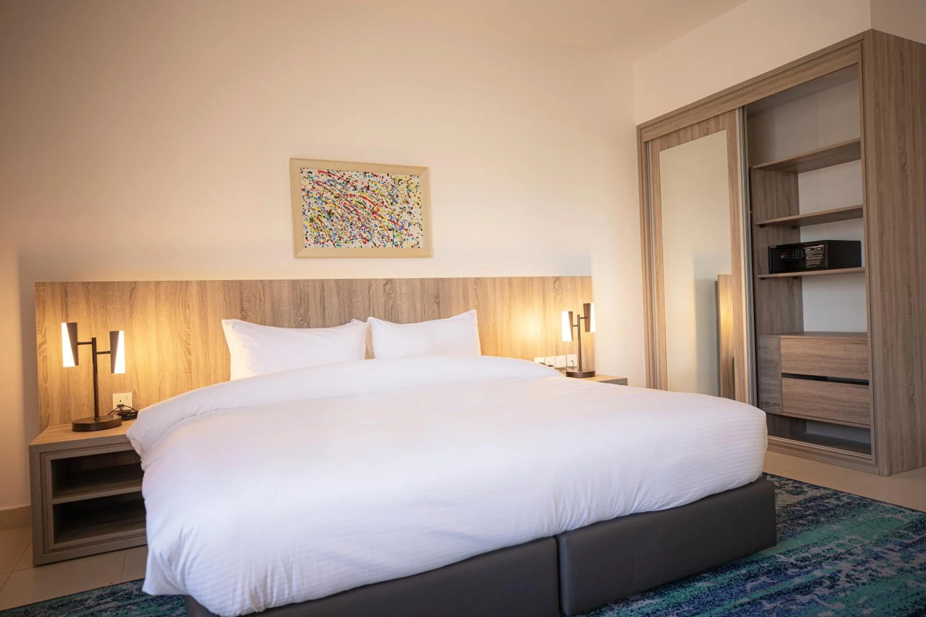 Bed in Golden Tulip Amman