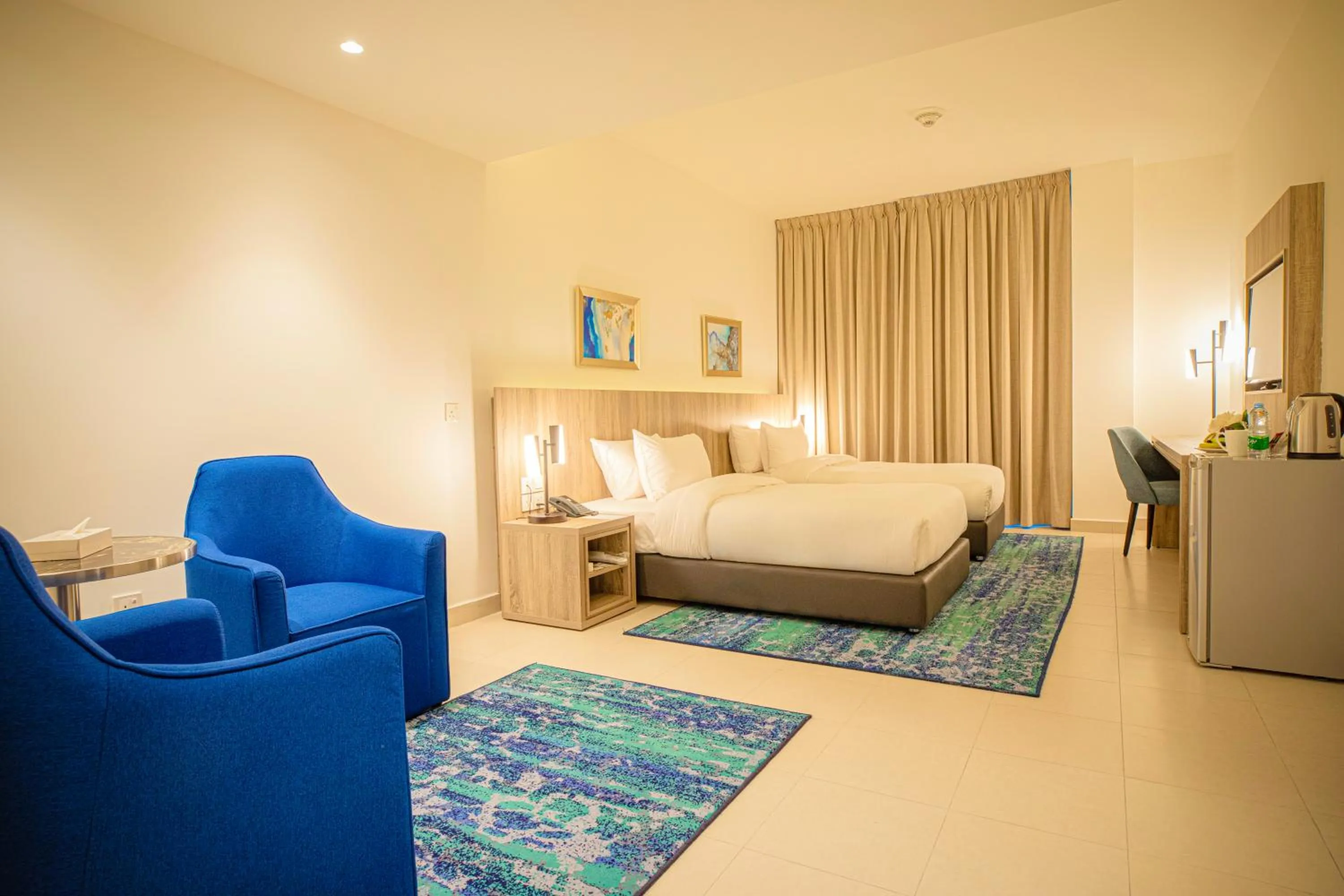 Bed in Golden Tulip Amman