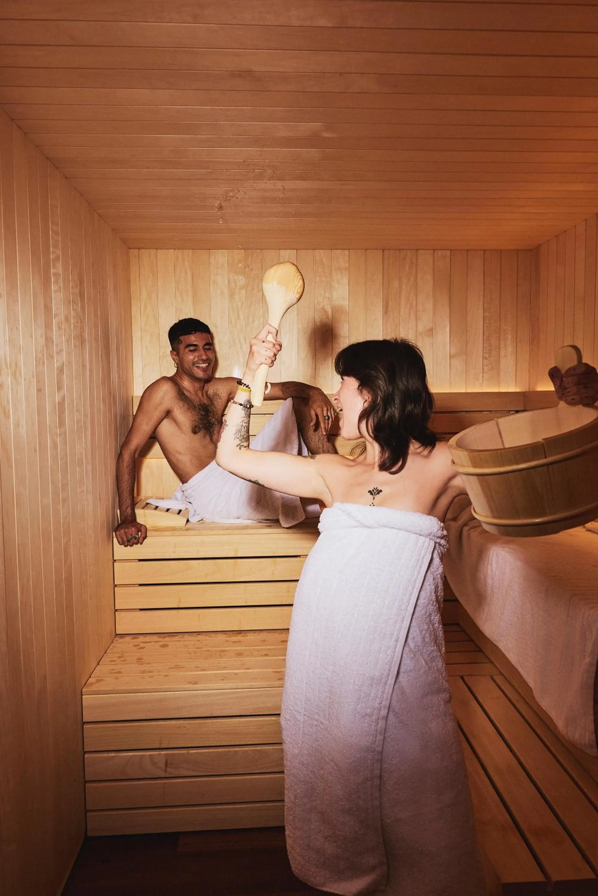 Sauna, Bed in lyf Gambetta Paris