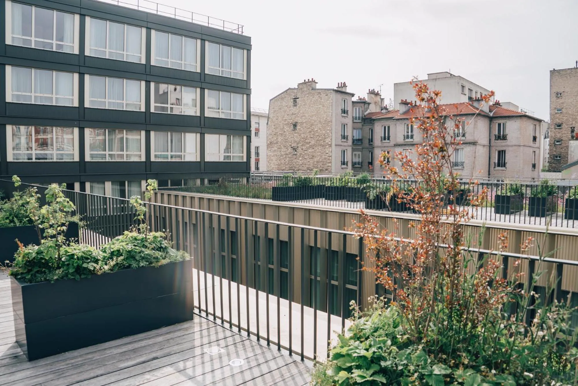 Balcony/Terrace in lyf Gambetta Paris