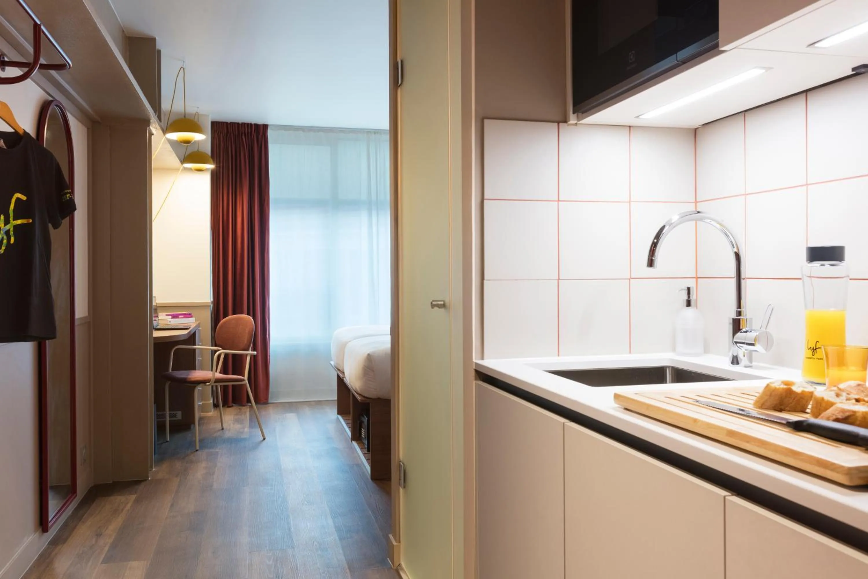 kitchen in lyf Gambetta Paris