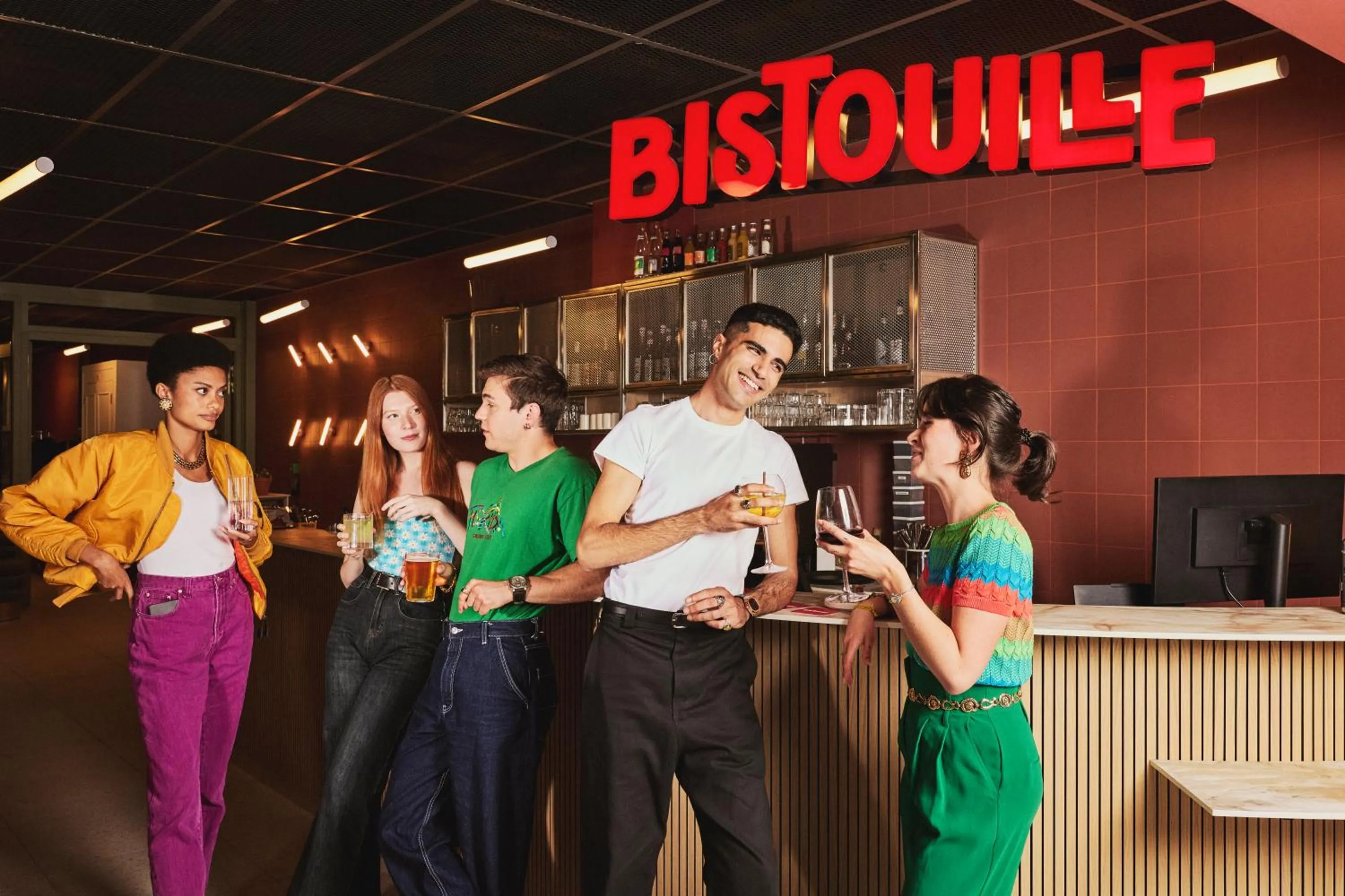 Lounge or bar in lyf Gambetta Paris