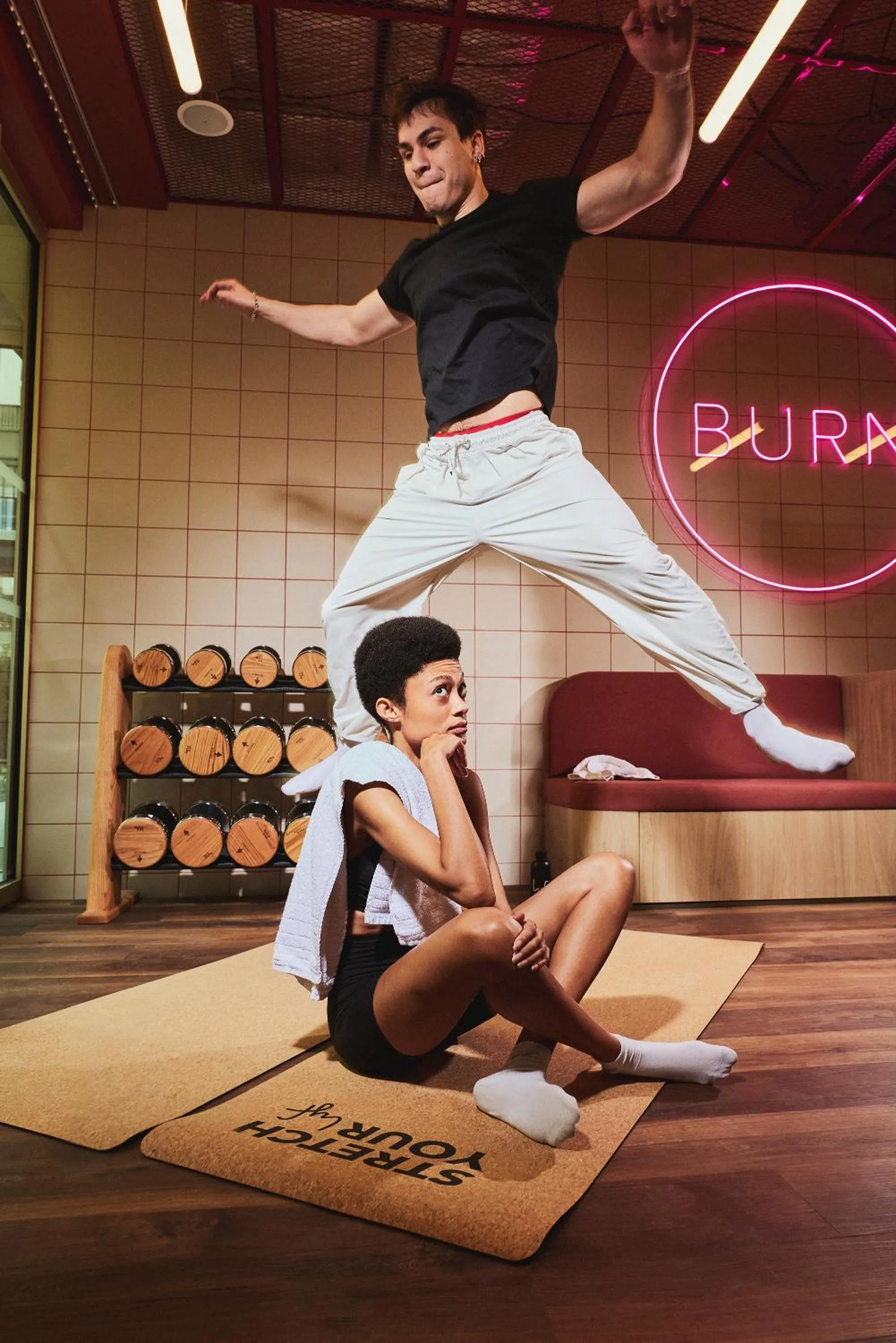 Fitness centre/facilities in lyf Gambetta Paris