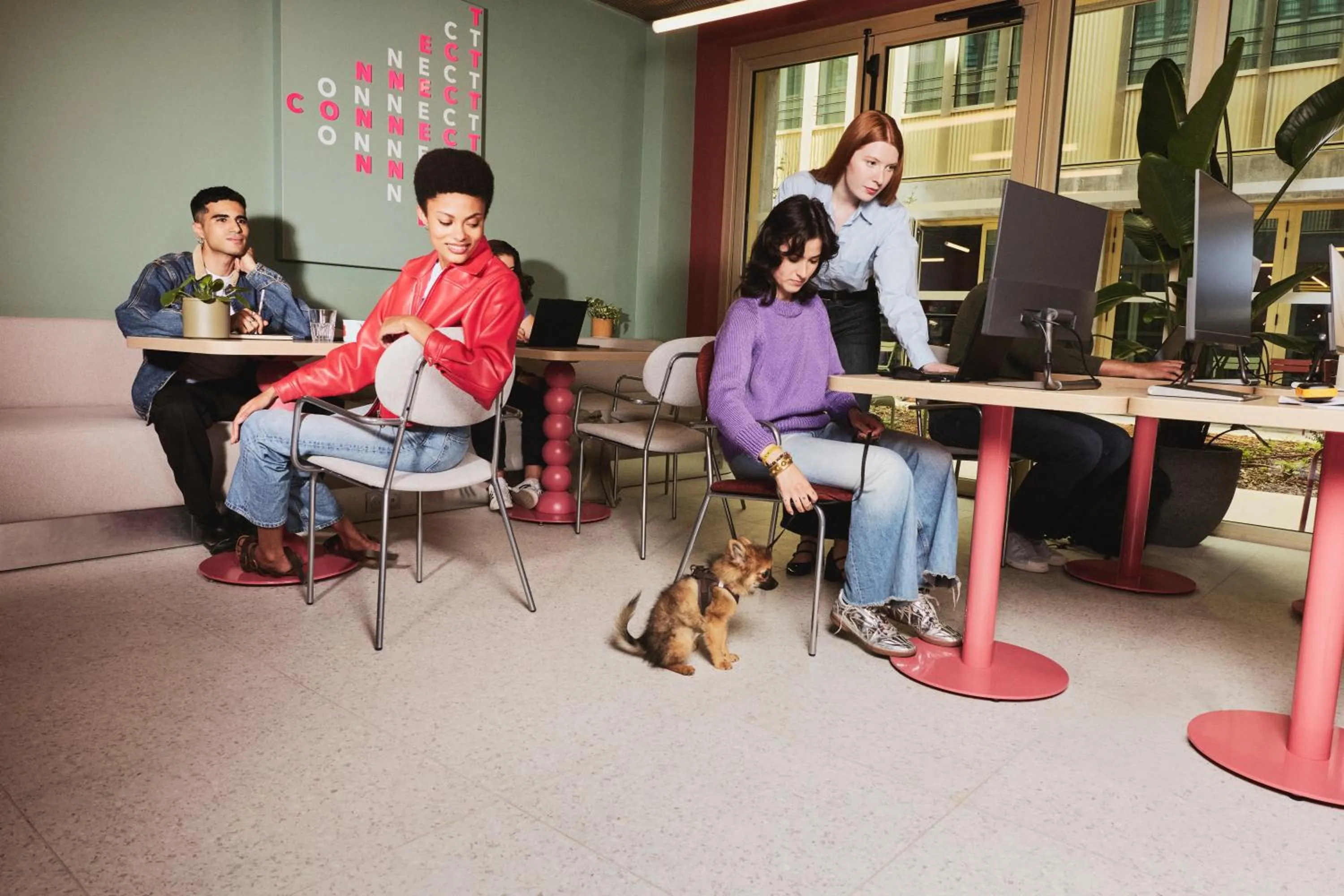 Meeting/conference room in lyf Gambetta Paris