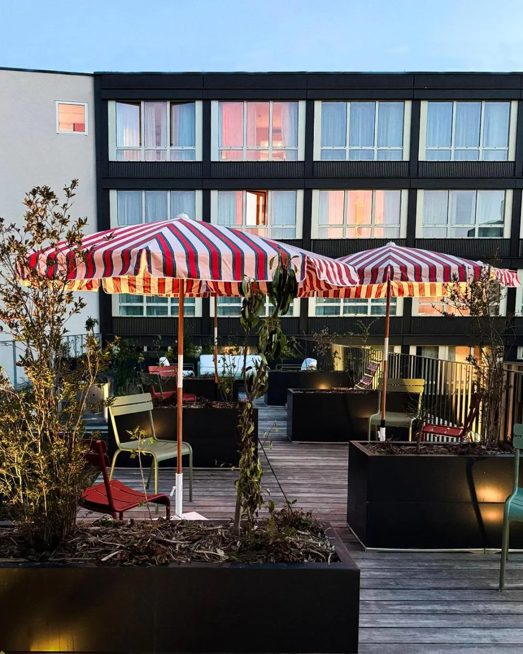 Balcony/Terrace in lyf Gambetta Paris