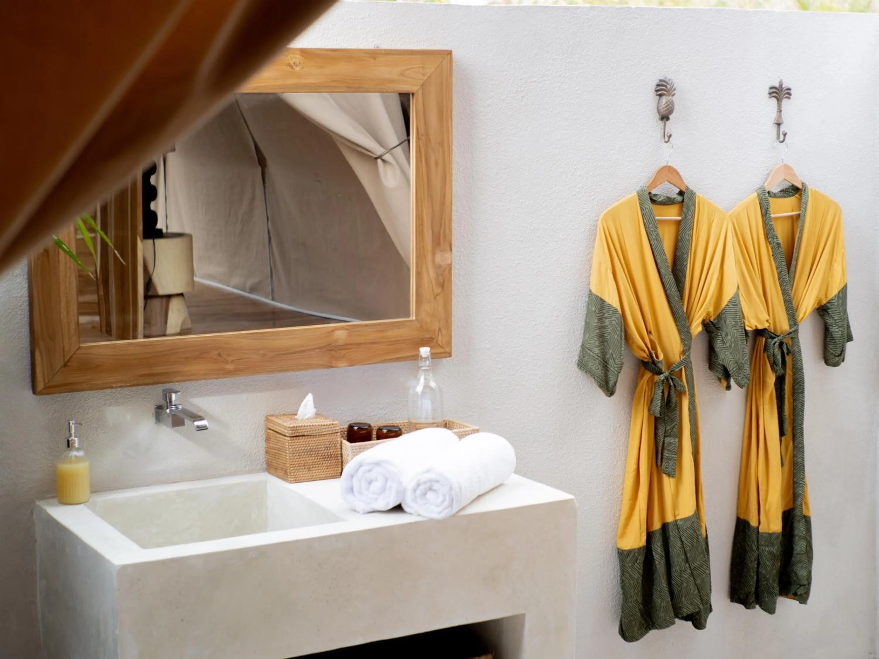 Bathroom in Dejama Glamping Resort Lombok