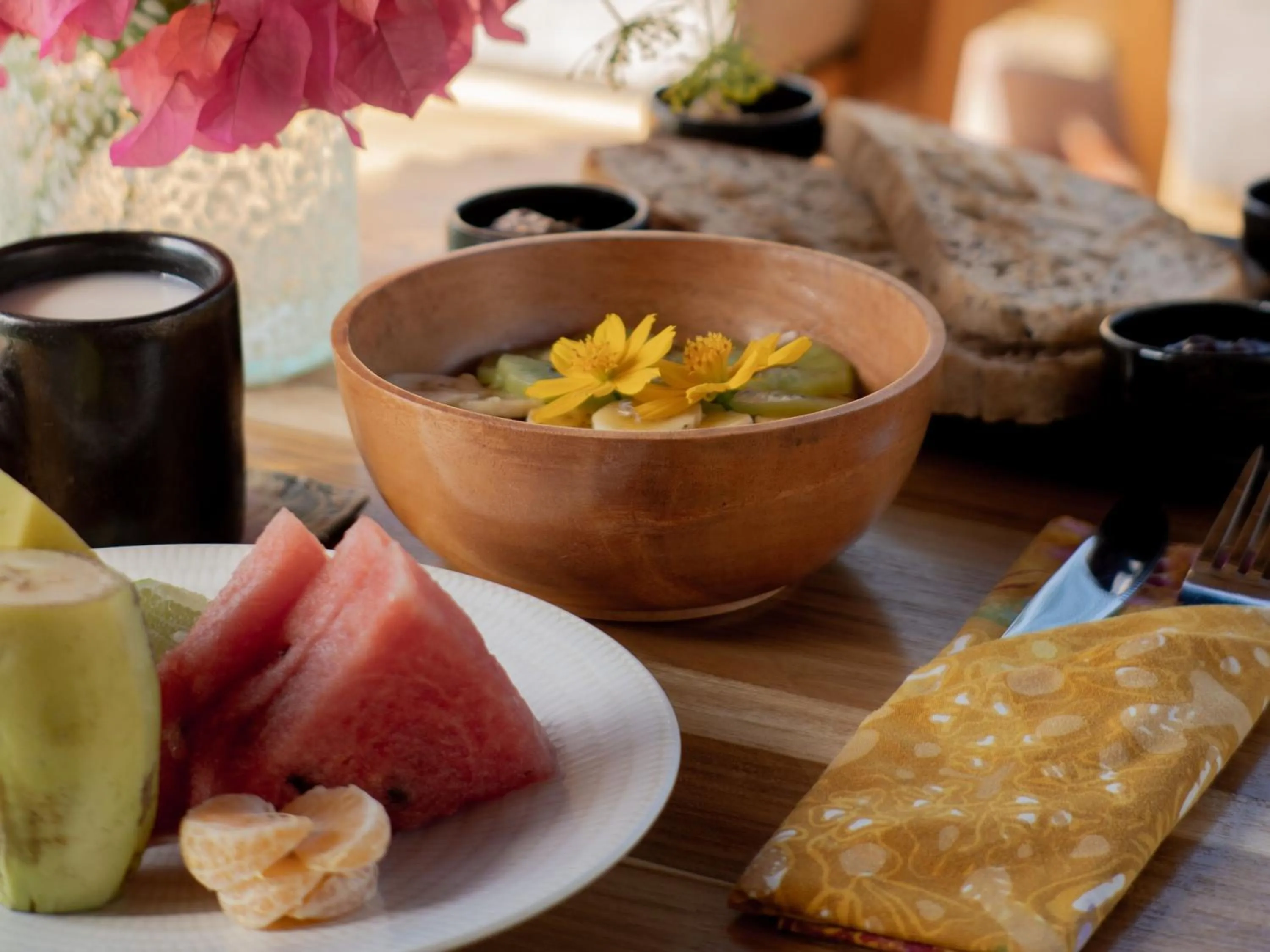 Restaurant/places to eat in Dejama Glamping Resort Lombok