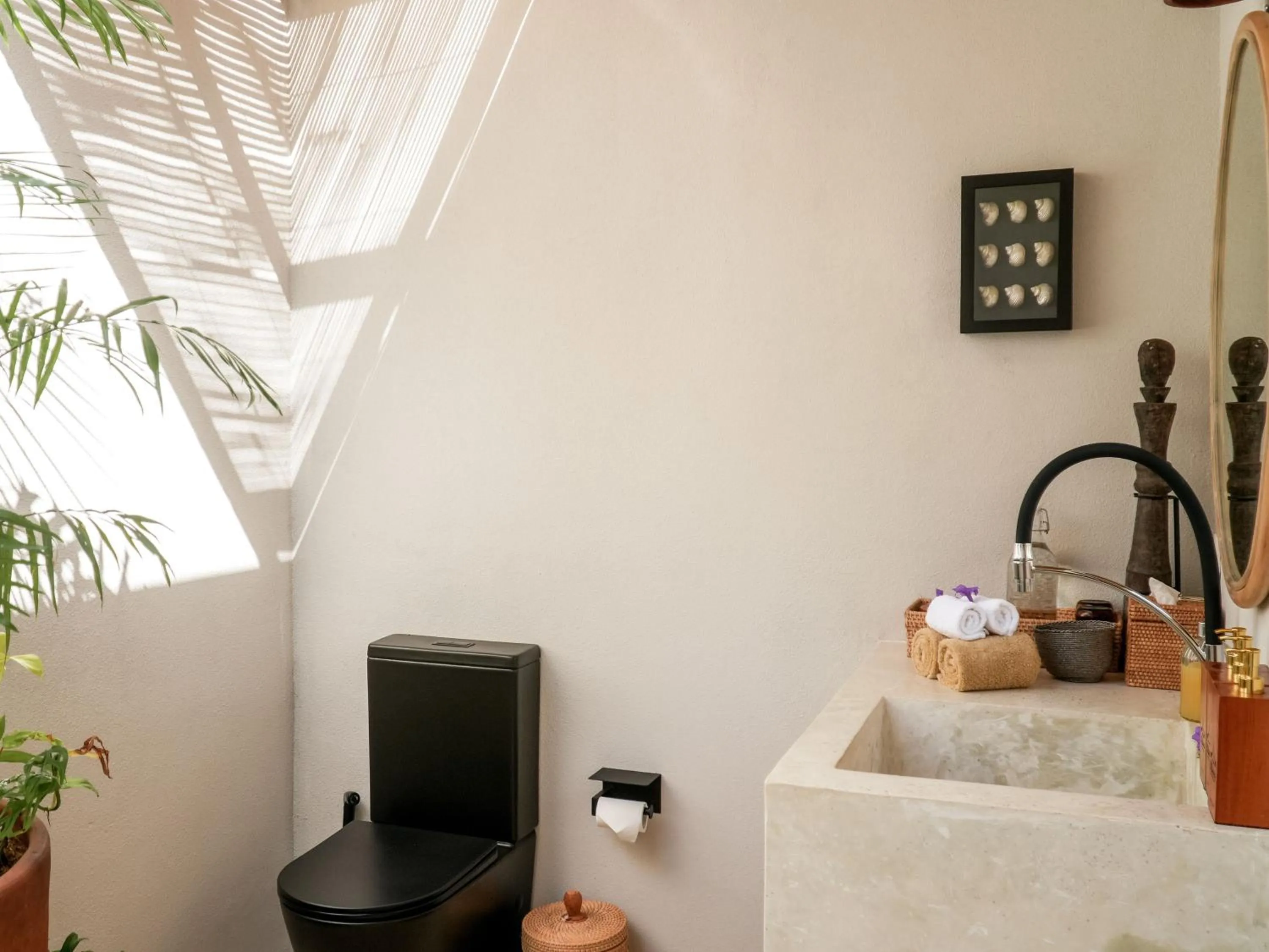 Bathroom in Dejama Glamping Resort Lombok