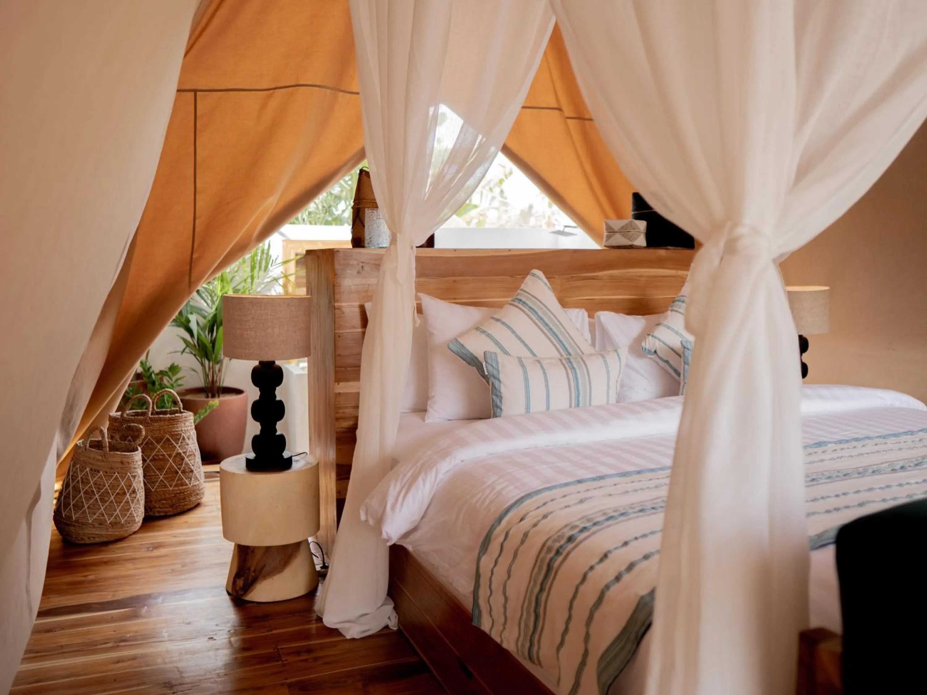 Bedroom, Bed in Dejama Glamping Resort Lombok