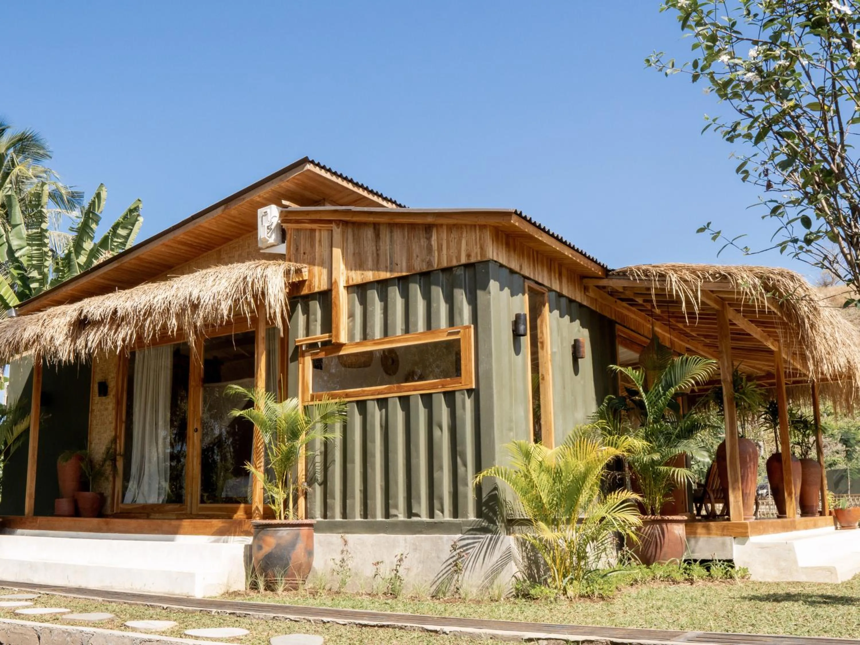 Property building in Dejama Glamping Resort Lombok