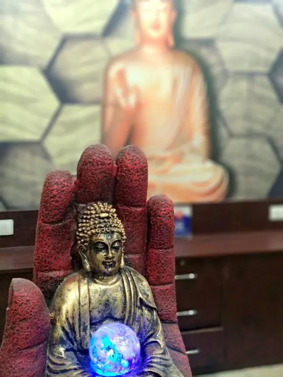 Decorative detail in Hotel Raghunath