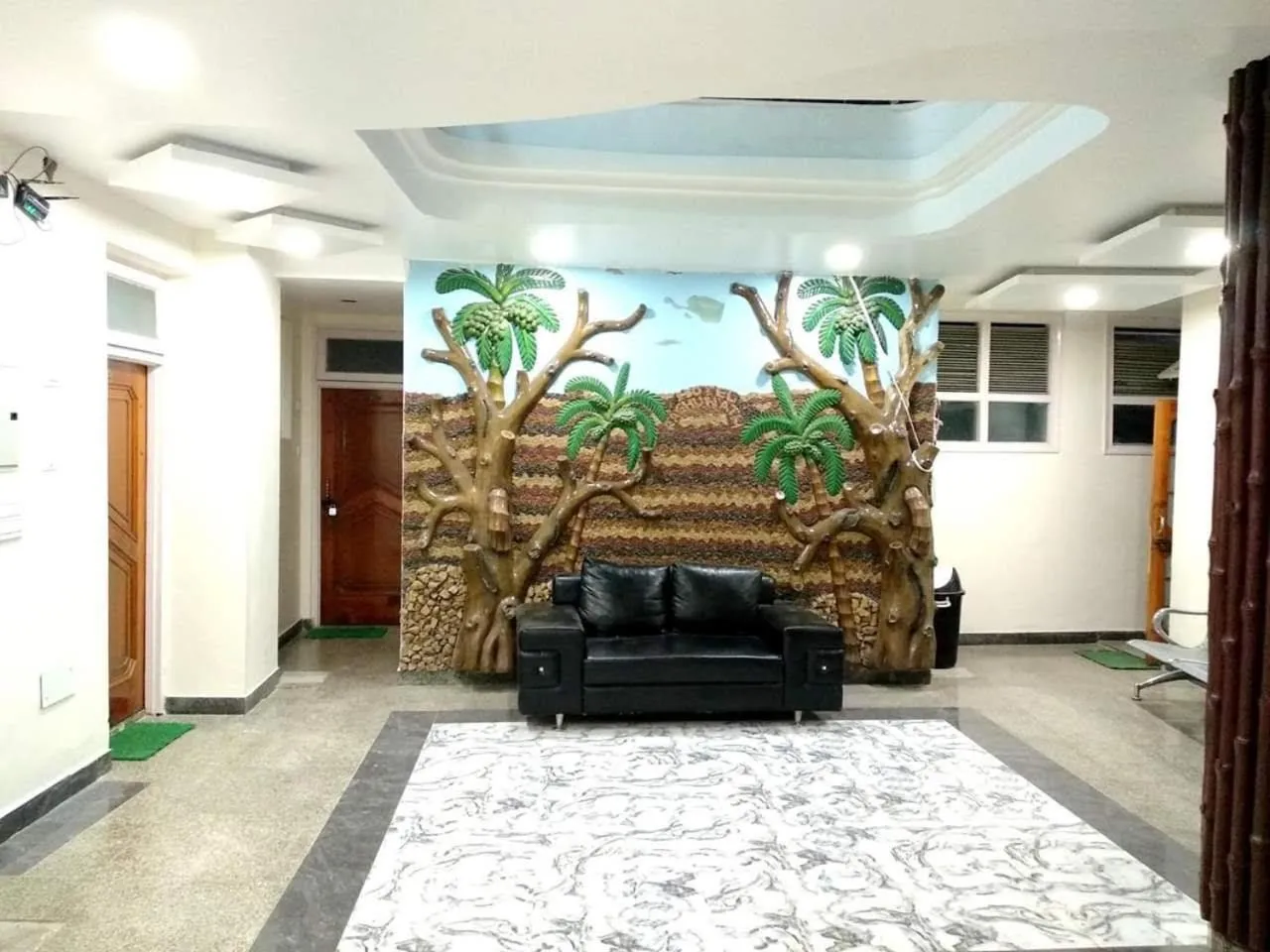 Seating area in Hotel Raghunath