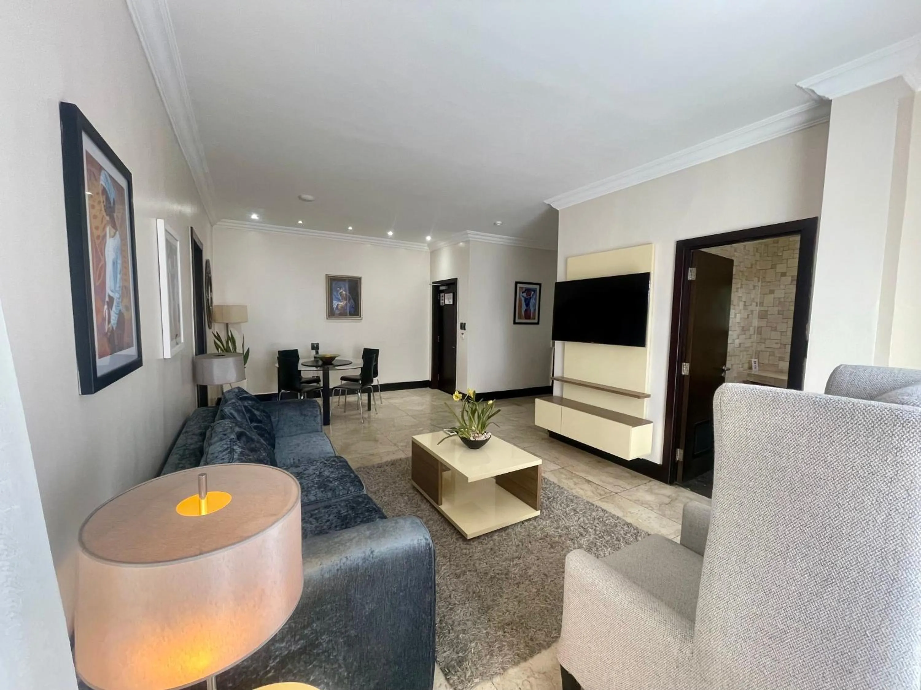 Living room in The Sojourner By Genesis