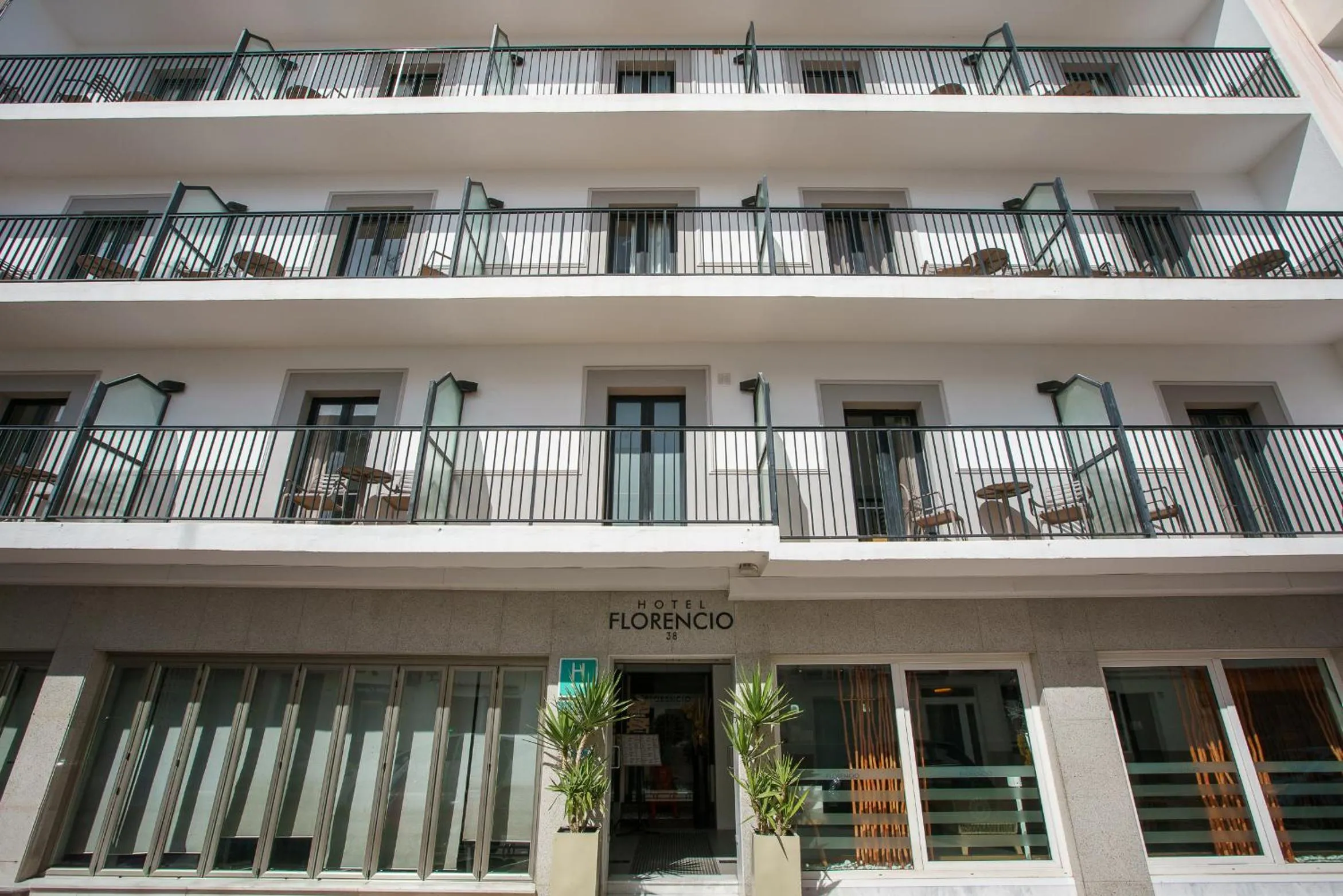 Facade/entrance in Hotel Florencio Ibiza
