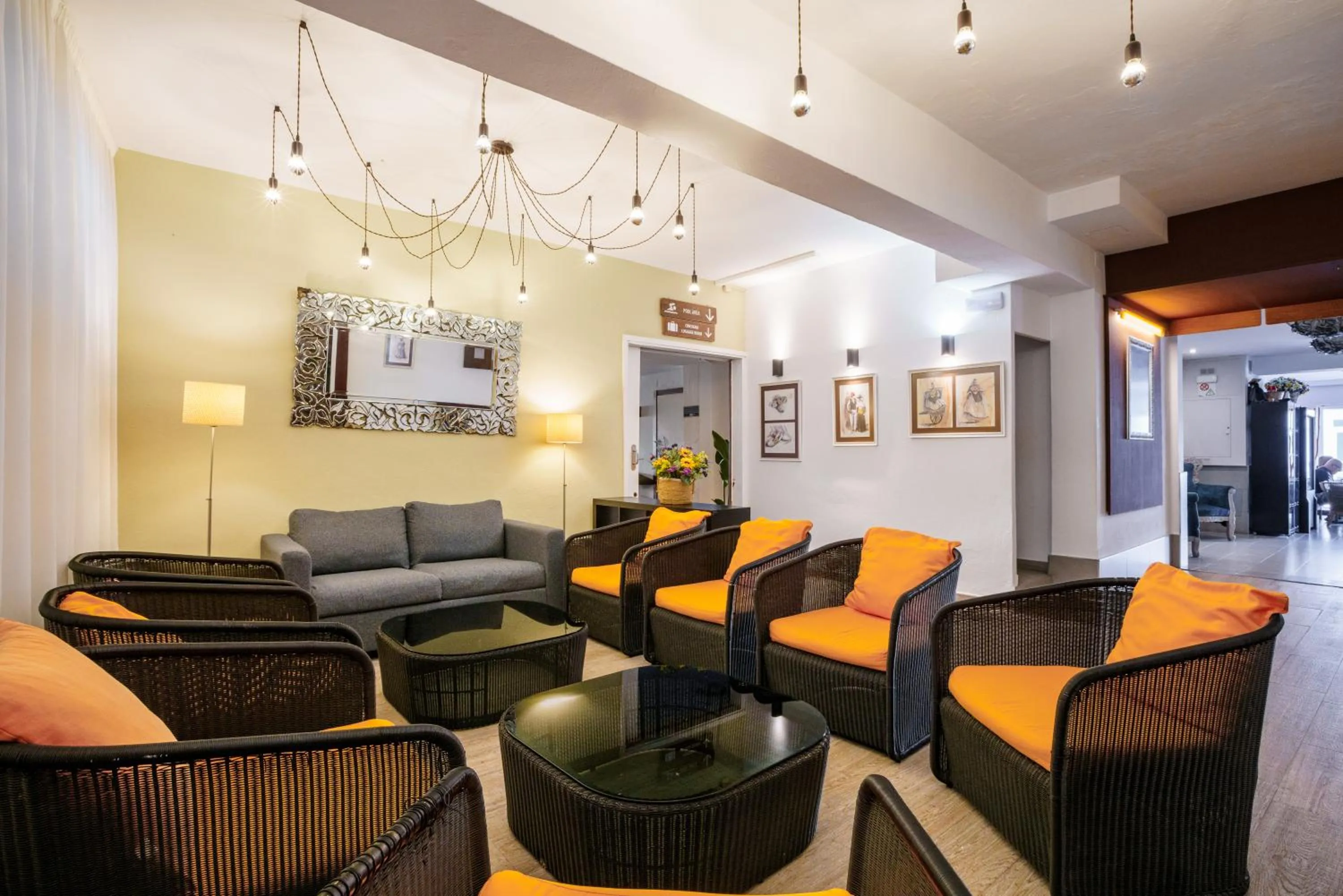 Living room in Hotel Florencio Ibiza