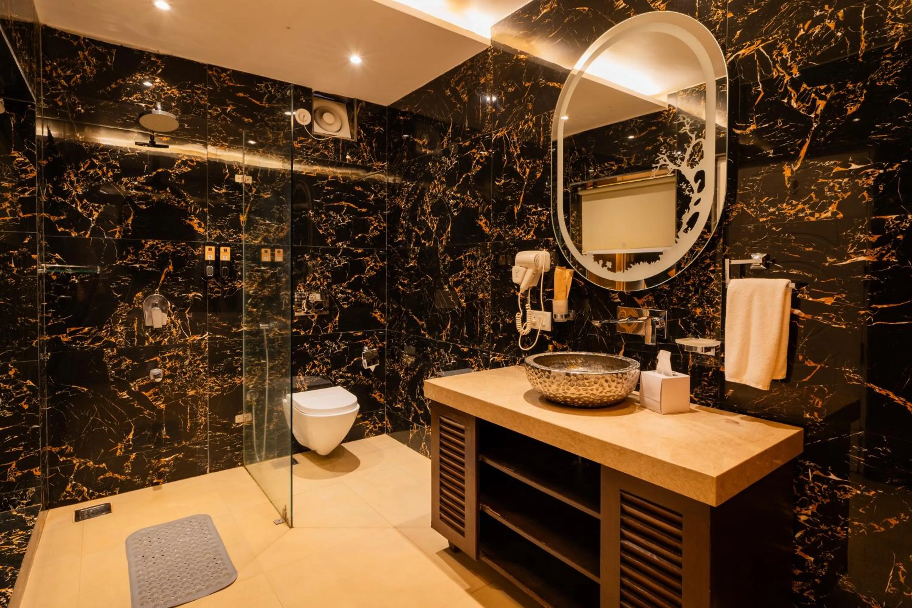 Shower in Emperor Ozran by Alaya Stays