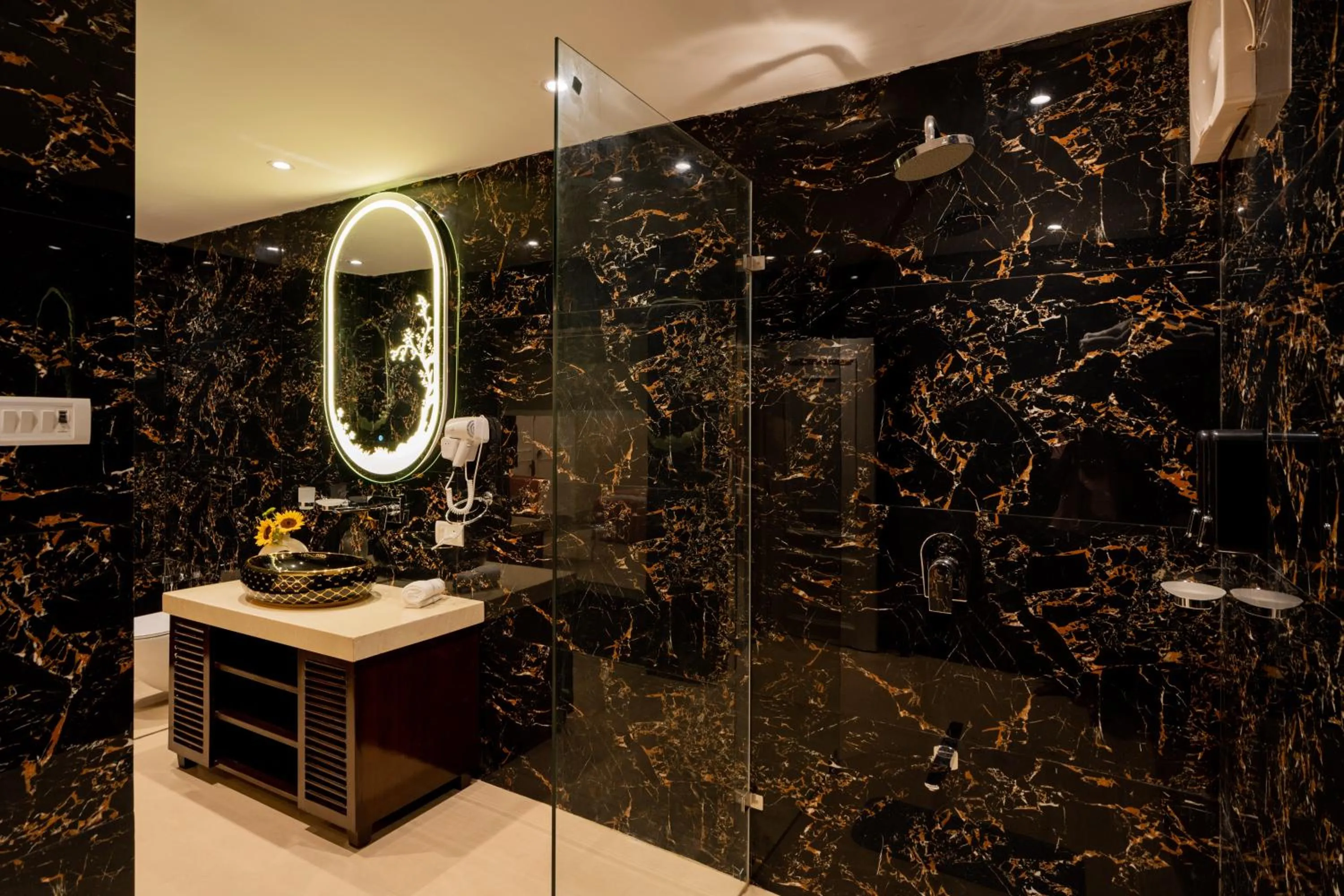 Shower in Emperor Ozran by Alaya Stays