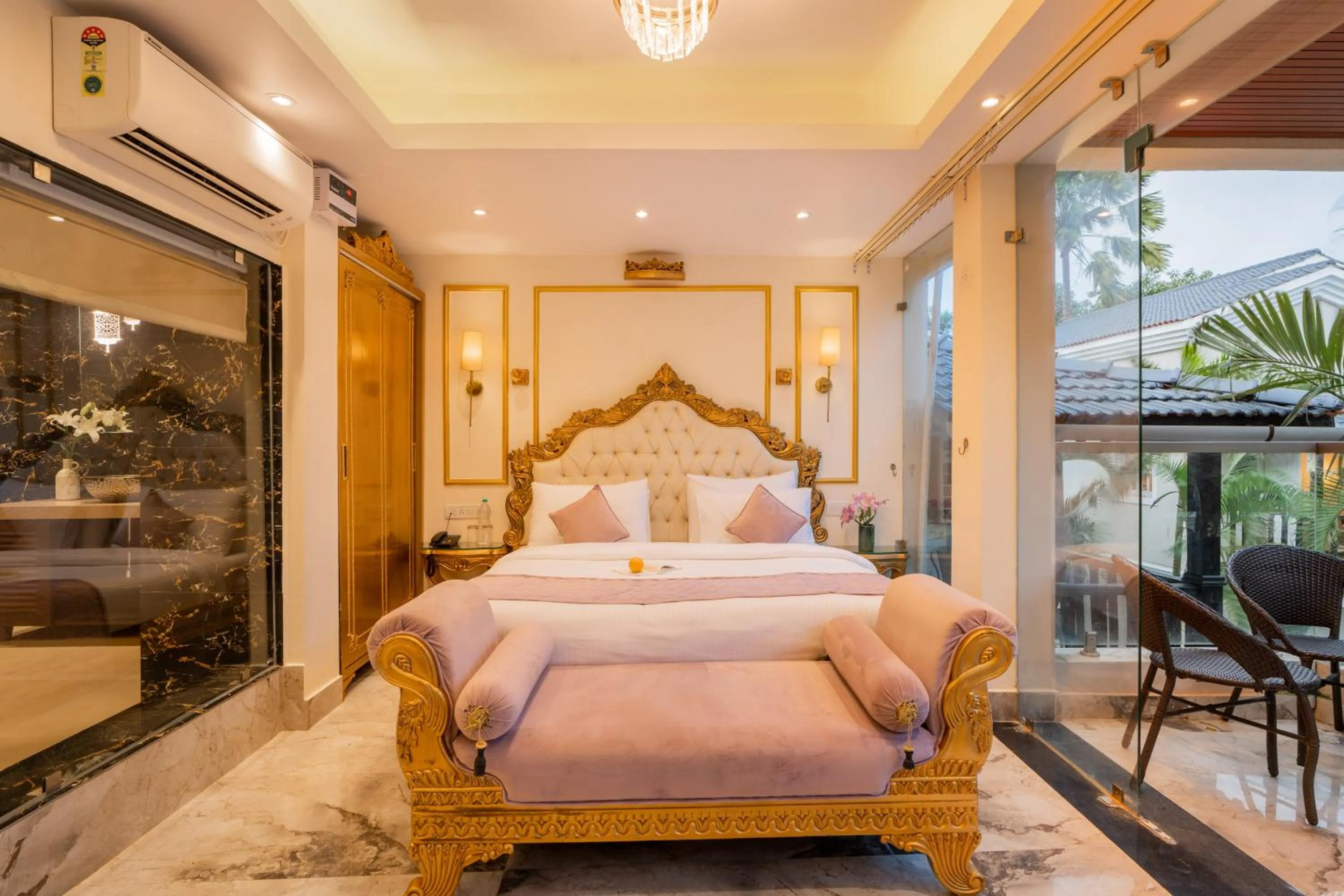 Bed in Emperor Ozran by Alaya Stays