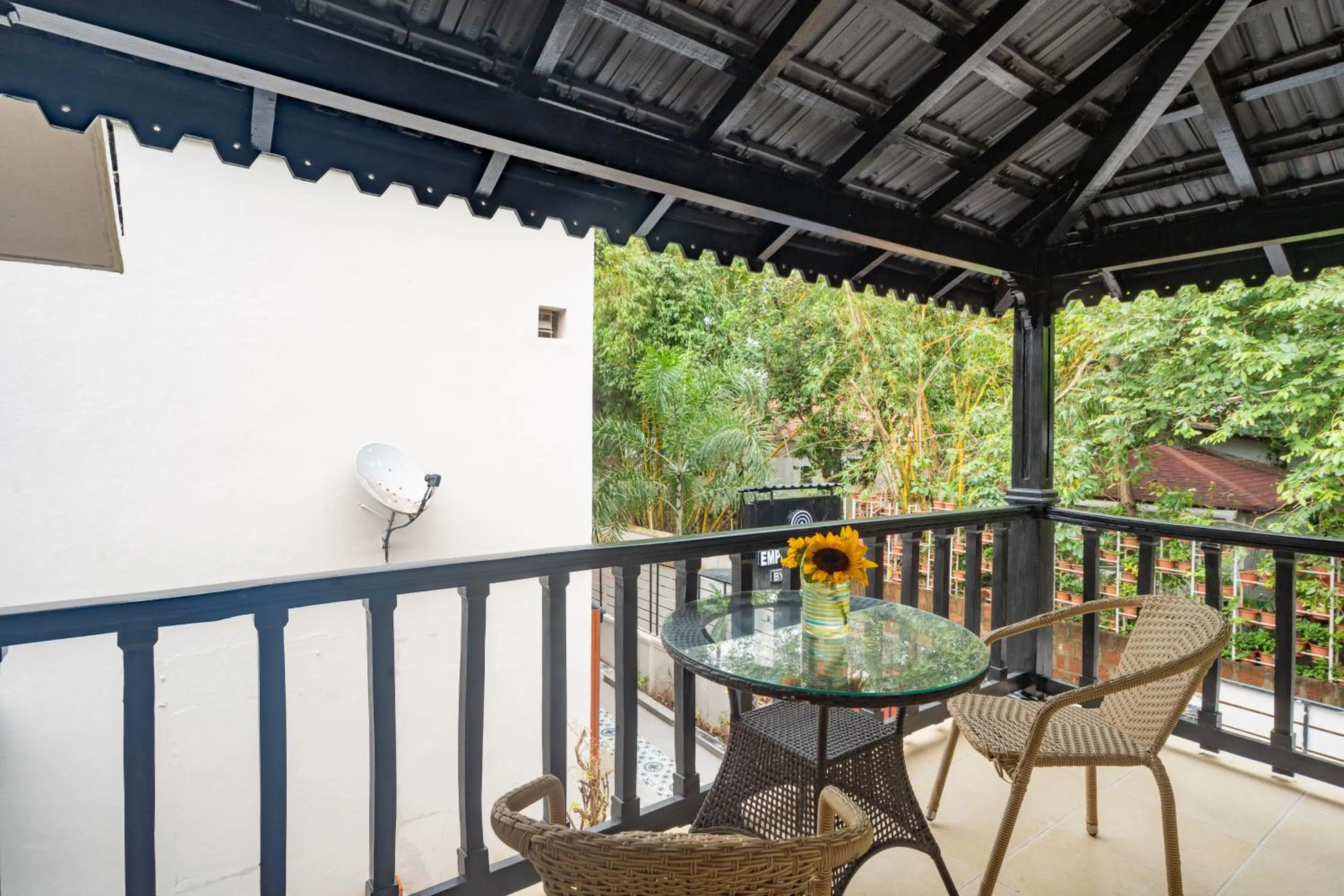 Patio in Emperor Ozran by Alaya Stays