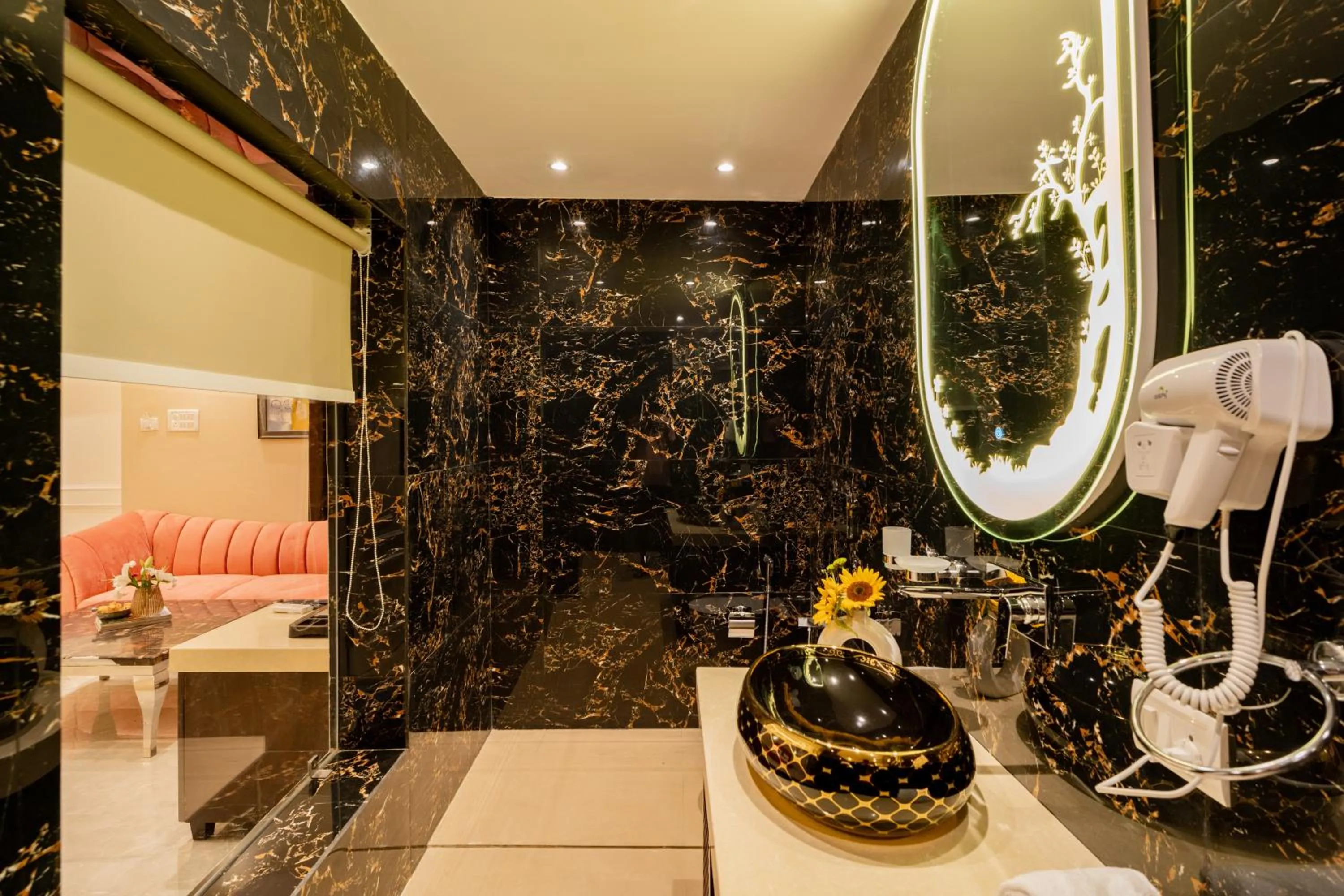 Bathroom in Emperor Ozran by Alaya Stays