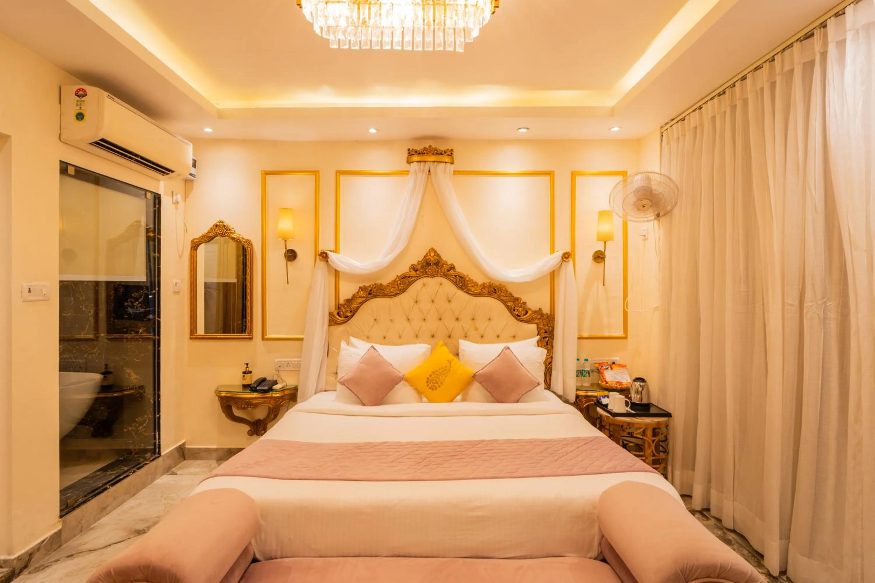 Bed in Emperor Ozran by Alaya Stays