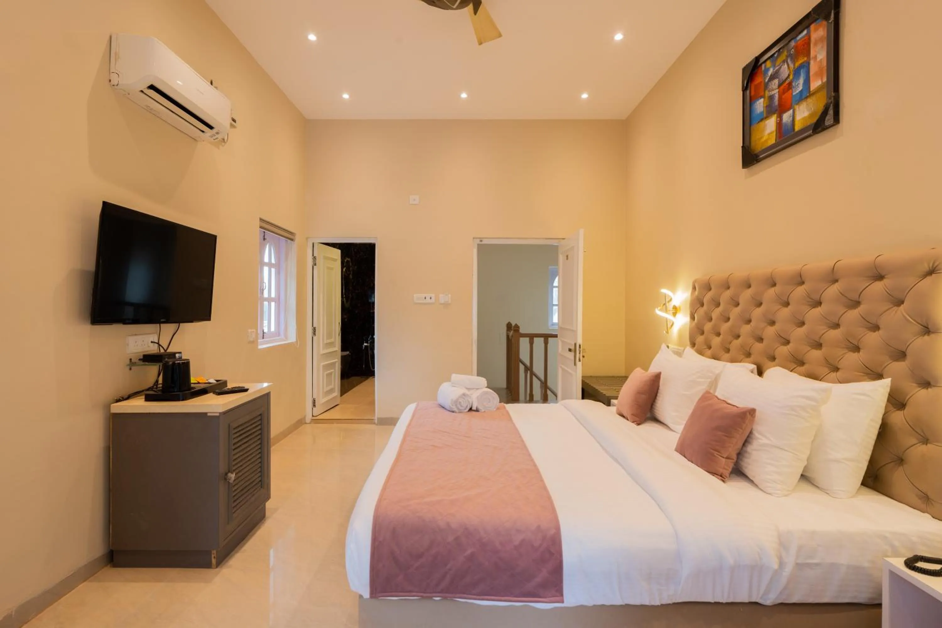 Bed in Emperor Ozran by Alaya Stays