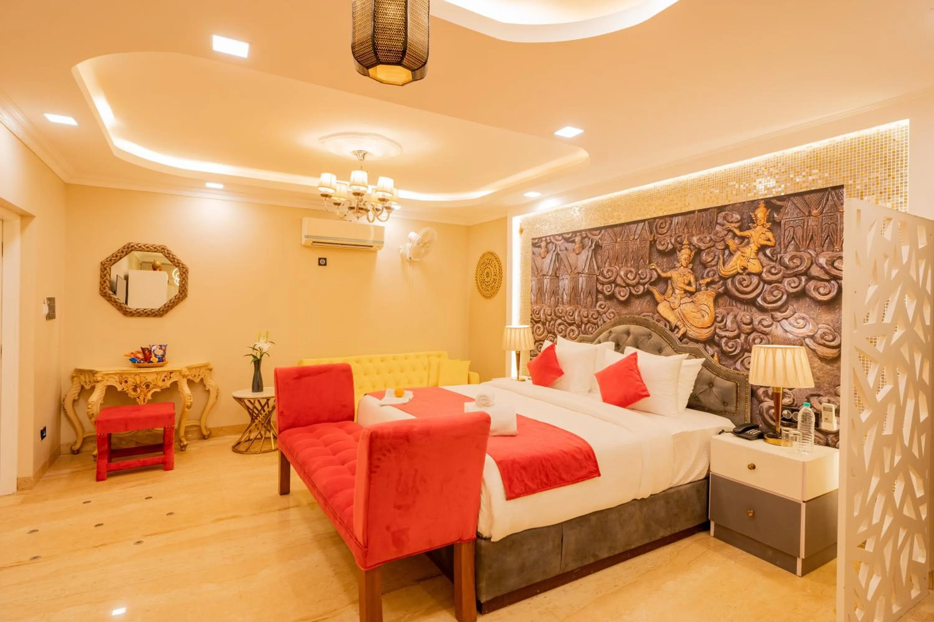 Bed in Emperor Ozran by Alaya Stays