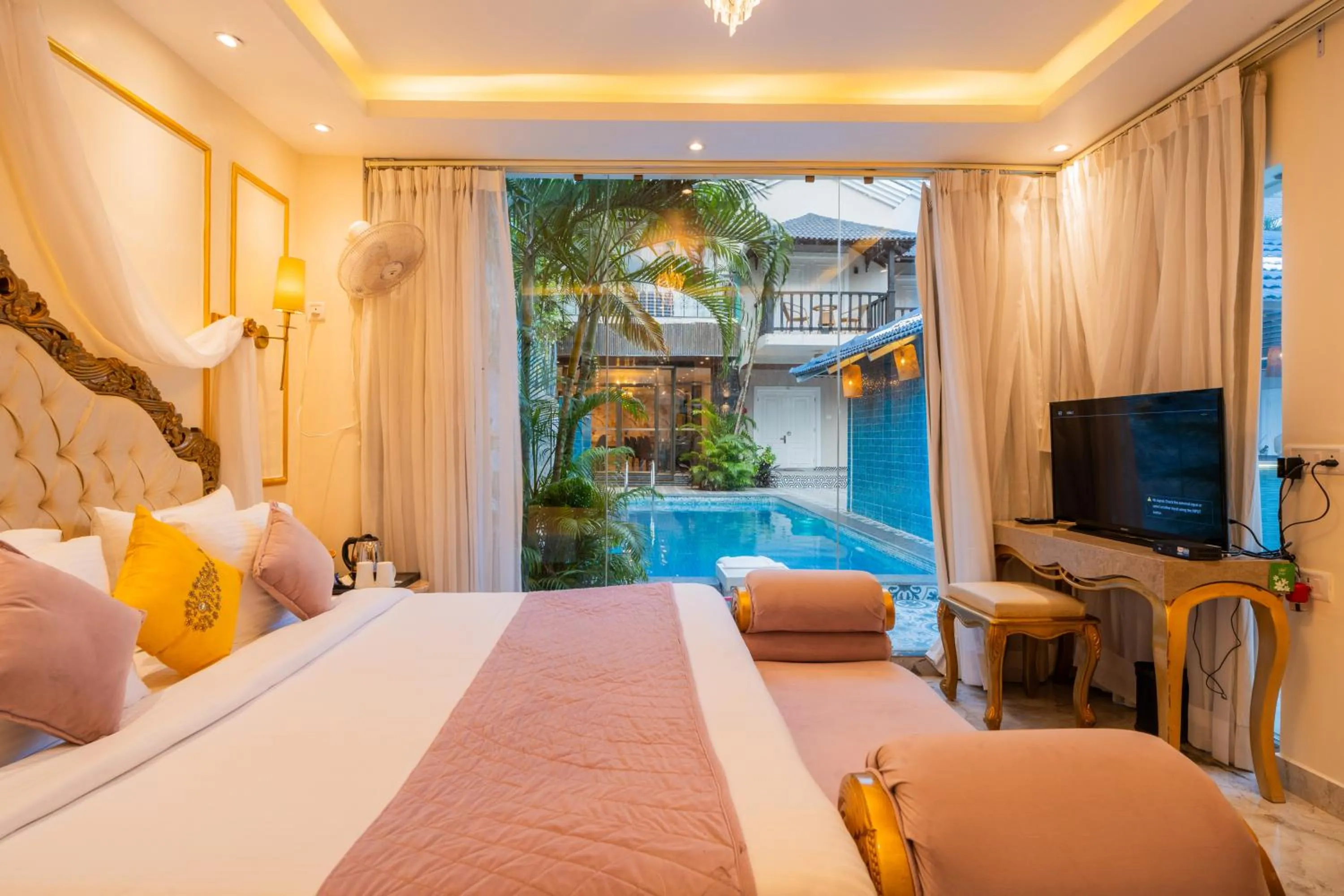 Bed in Emperor Ozran by Alaya Stays