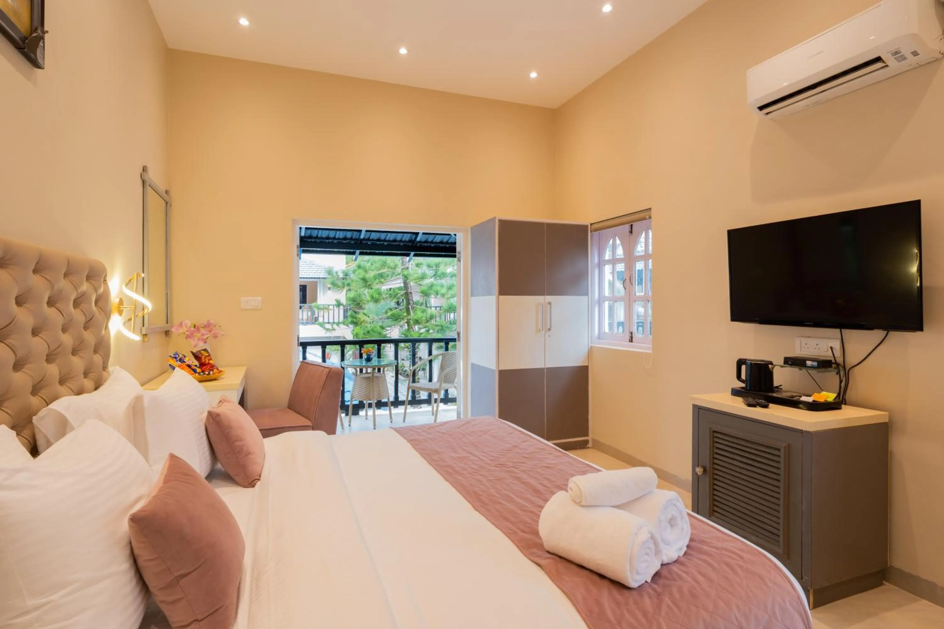 Bed in Emperor Ozran by Alaya Stays