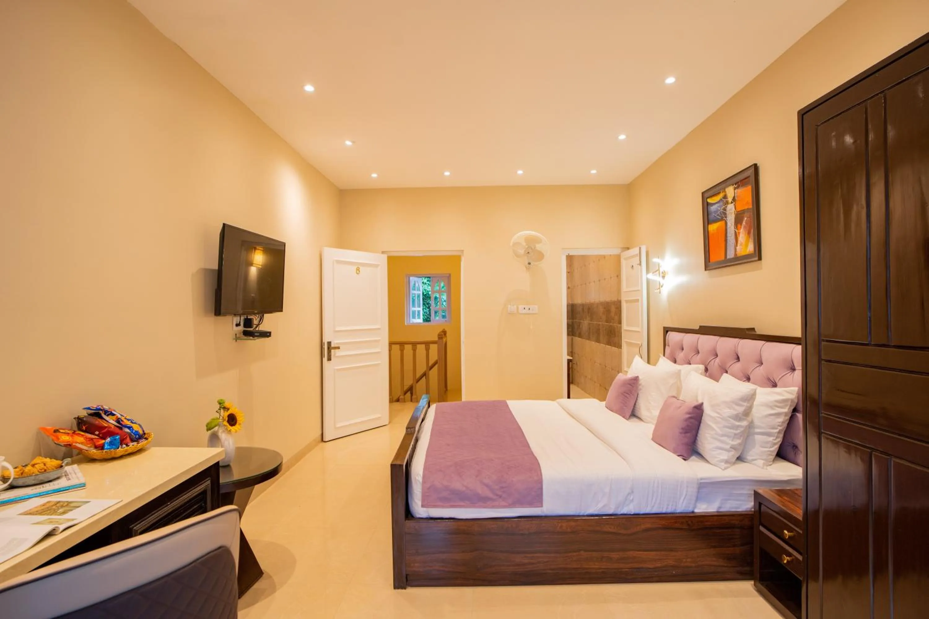 Bed in Emperor Ozran by Alaya Stays