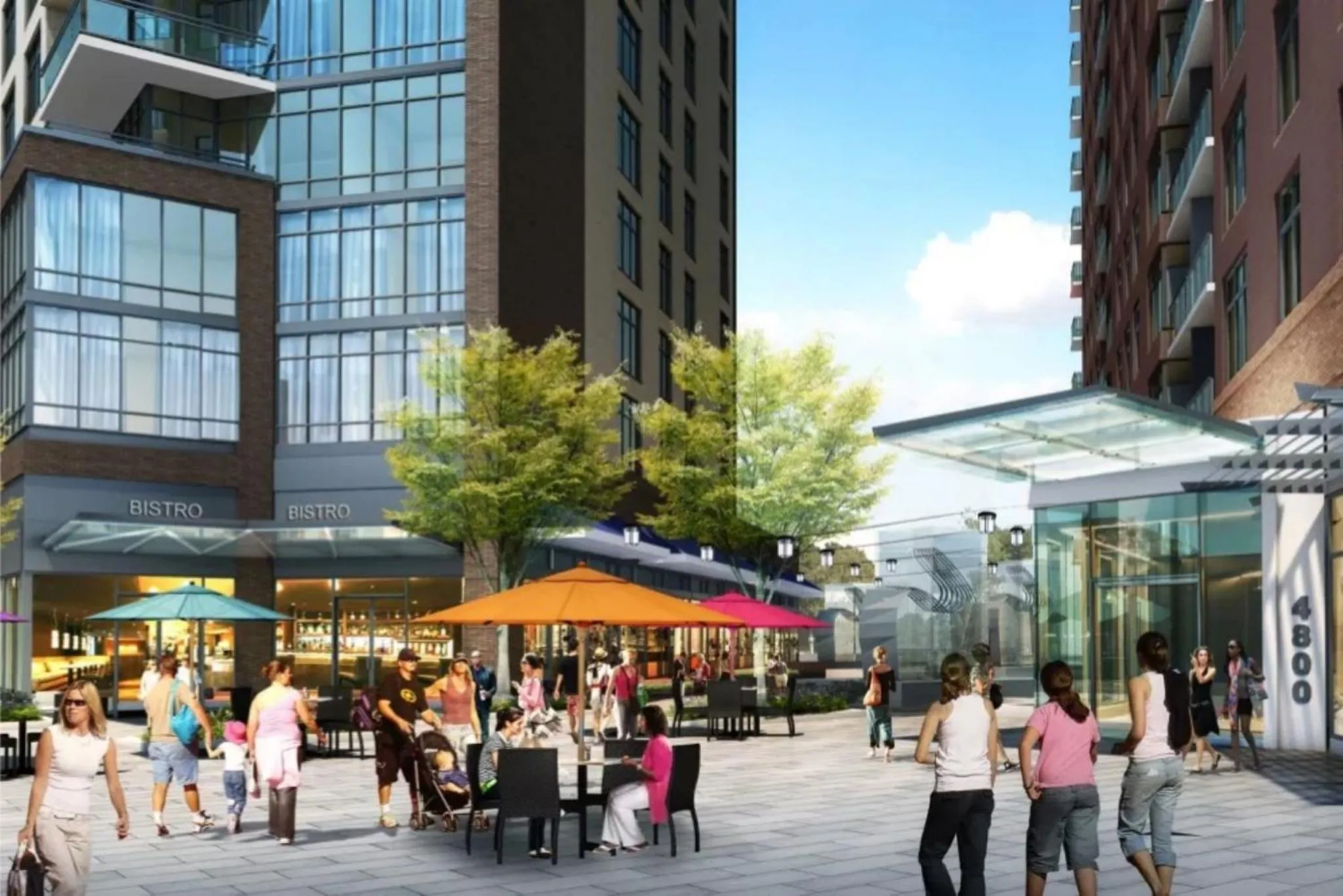 Facade/entrance in Global Luxury Suites Bethesda Chevy Chase