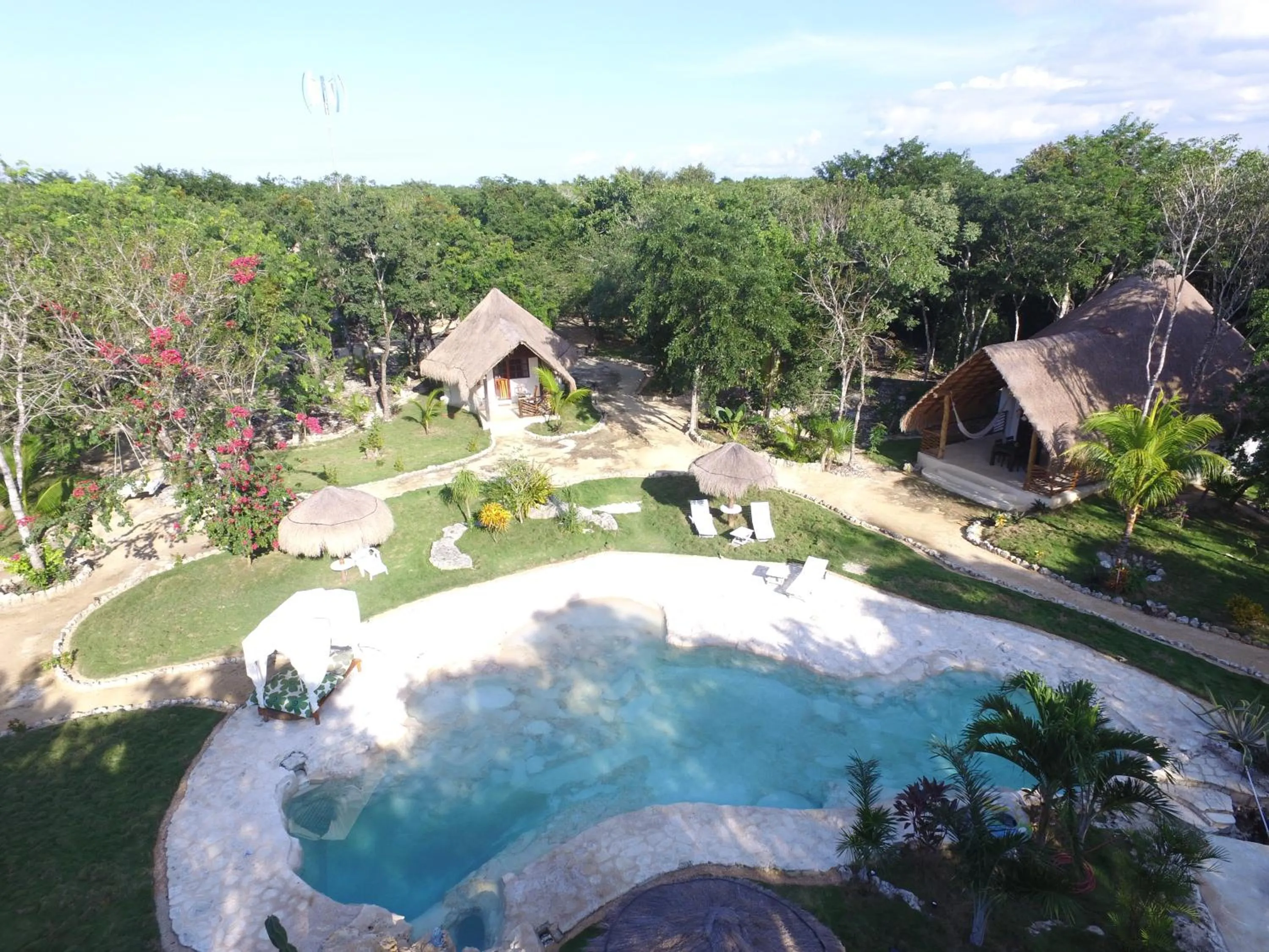 Garden in Villa Morena Boutique Hotel Ecoliving