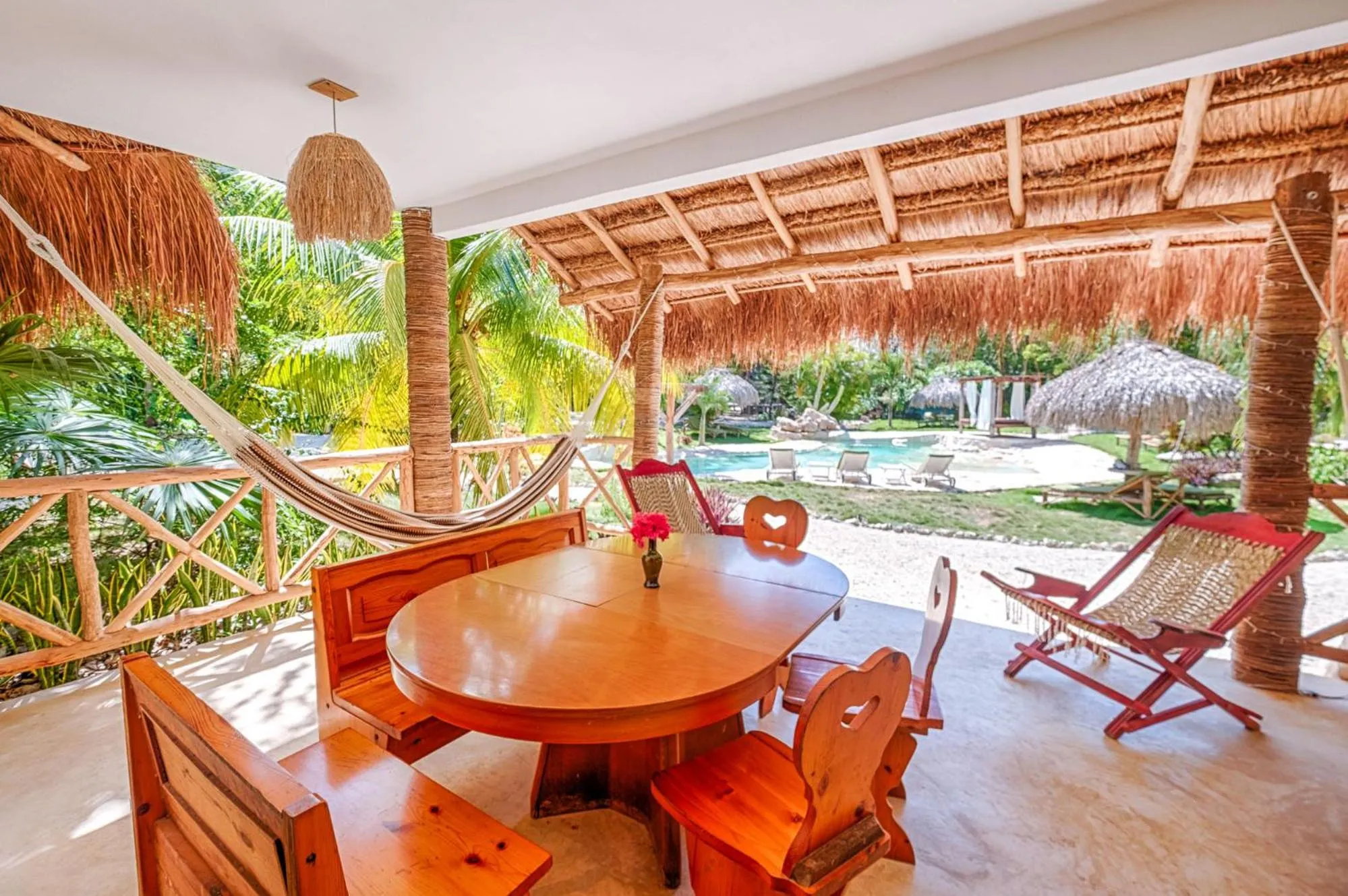 Patio in Villa Morena Boutique Hotel Ecoliving