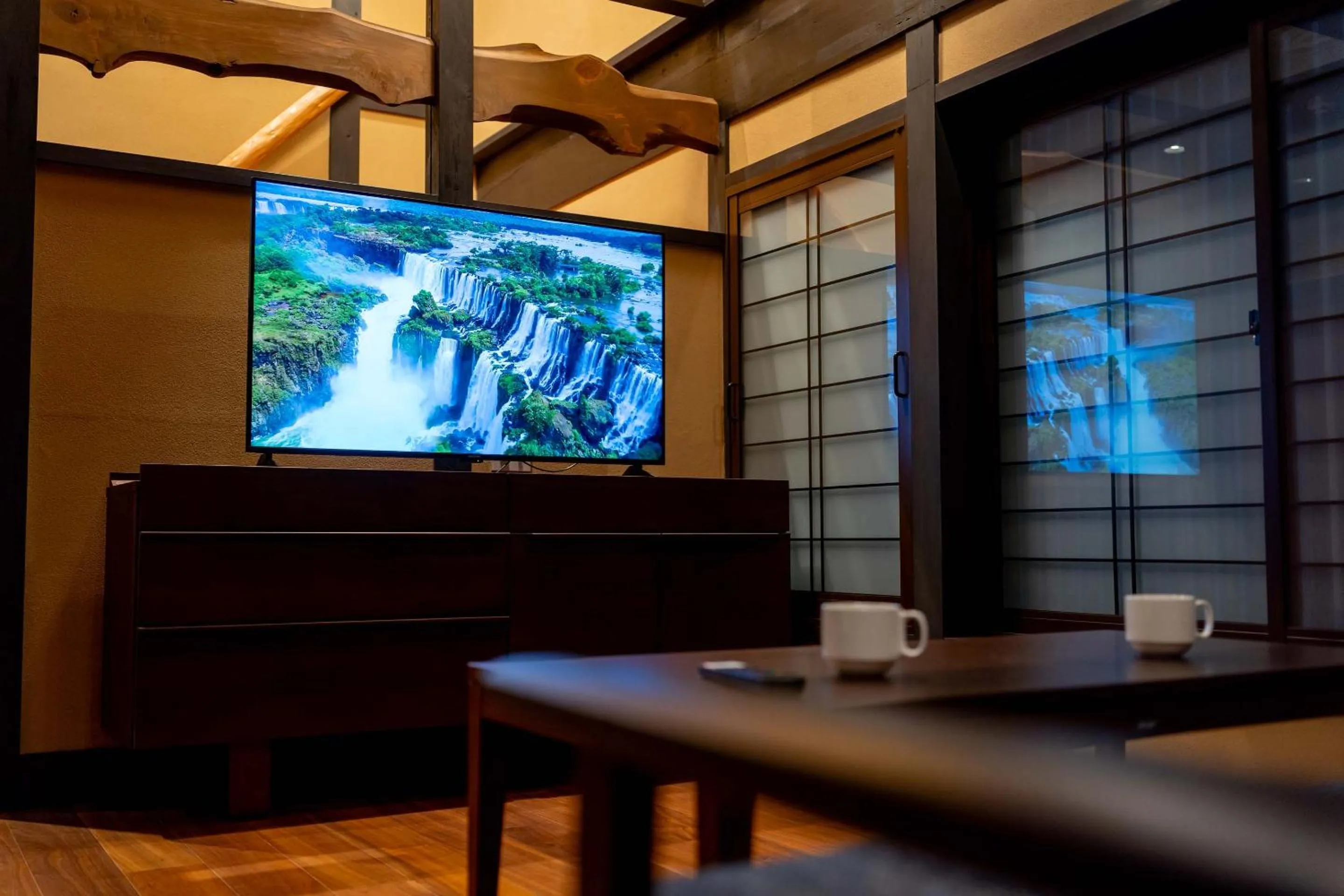 Living room in RESI STAY Palace Gate