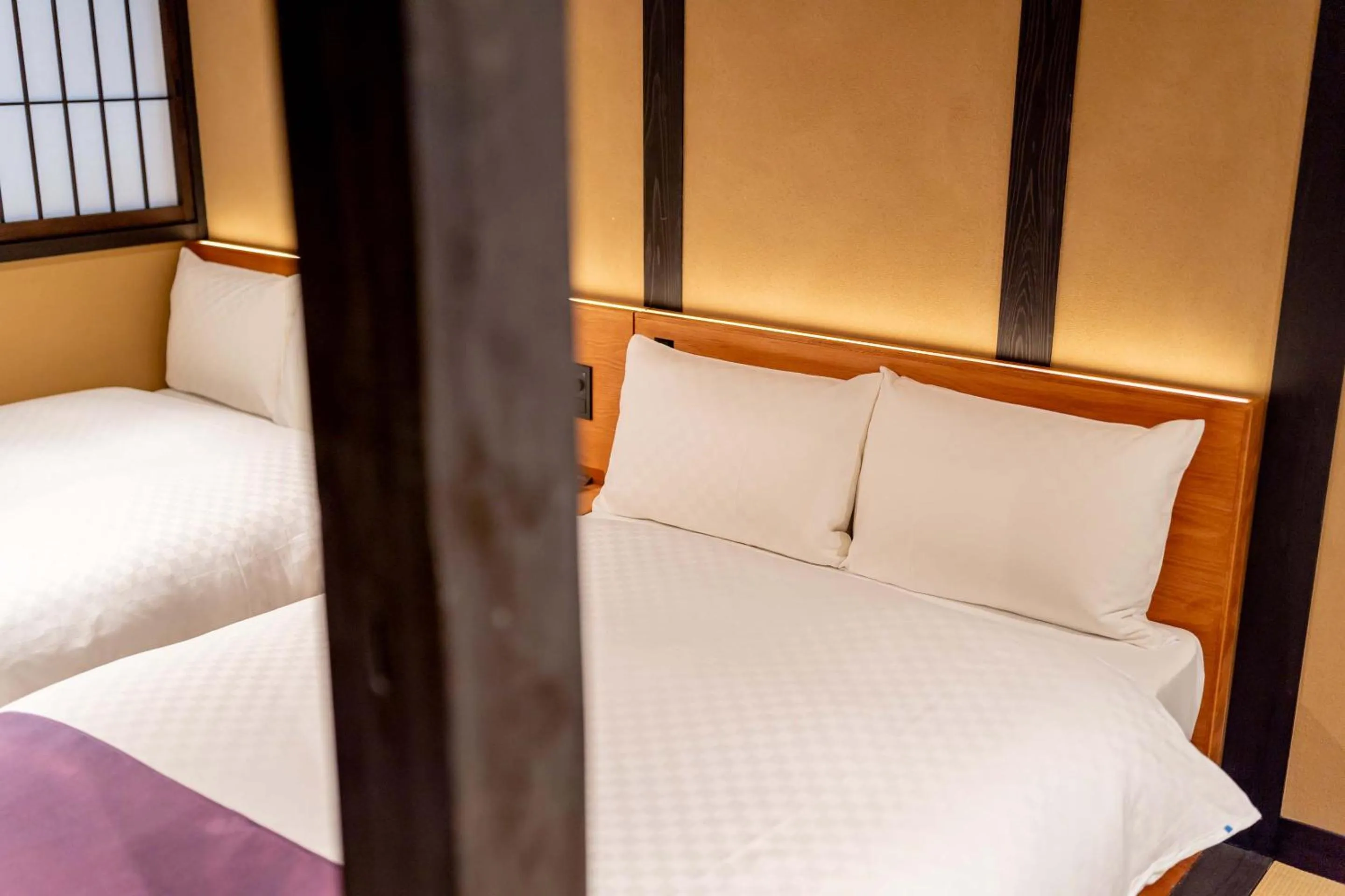 Bed in RESI STAY Palace Gate